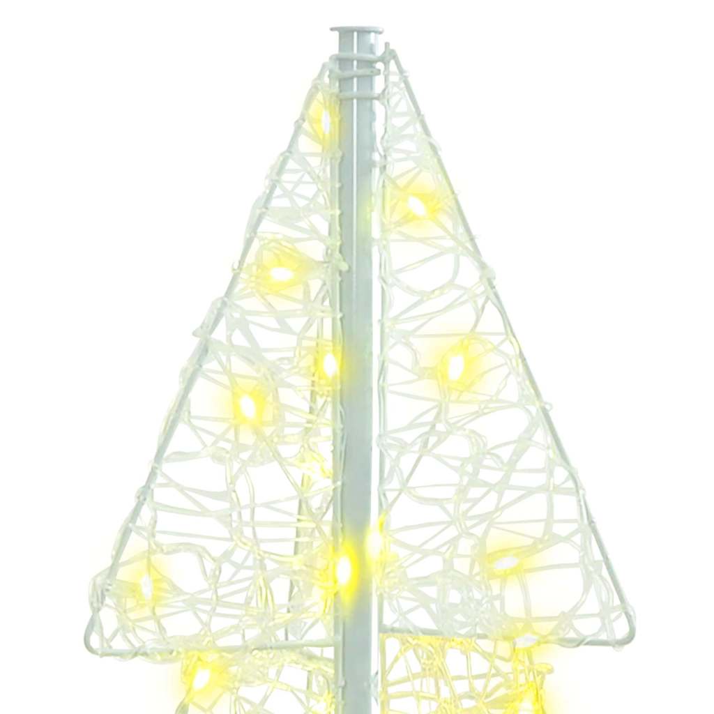 Weihnachtsbaum Mit 100 Leds Warmes Weiß Acryl