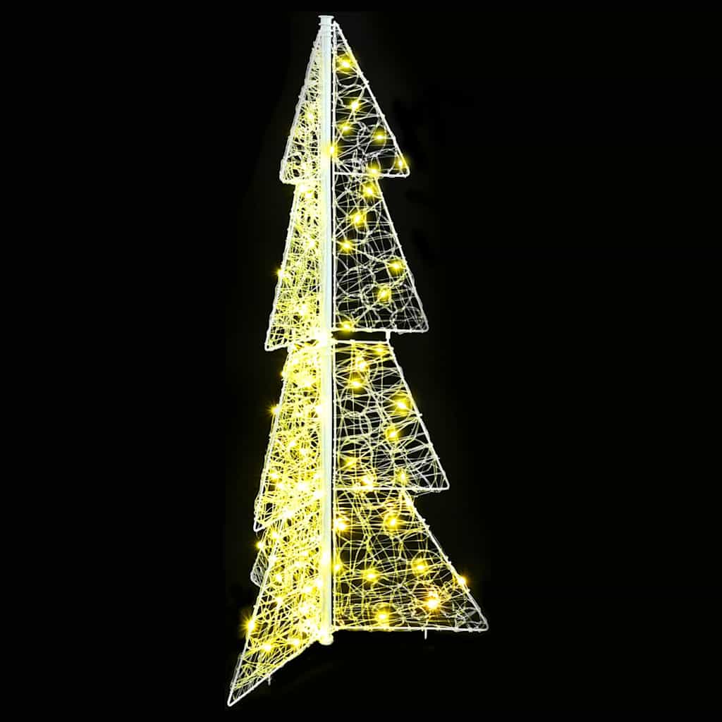 Weihnachtsbaum Mit 100 Leds Warmes Weiß Acryl
