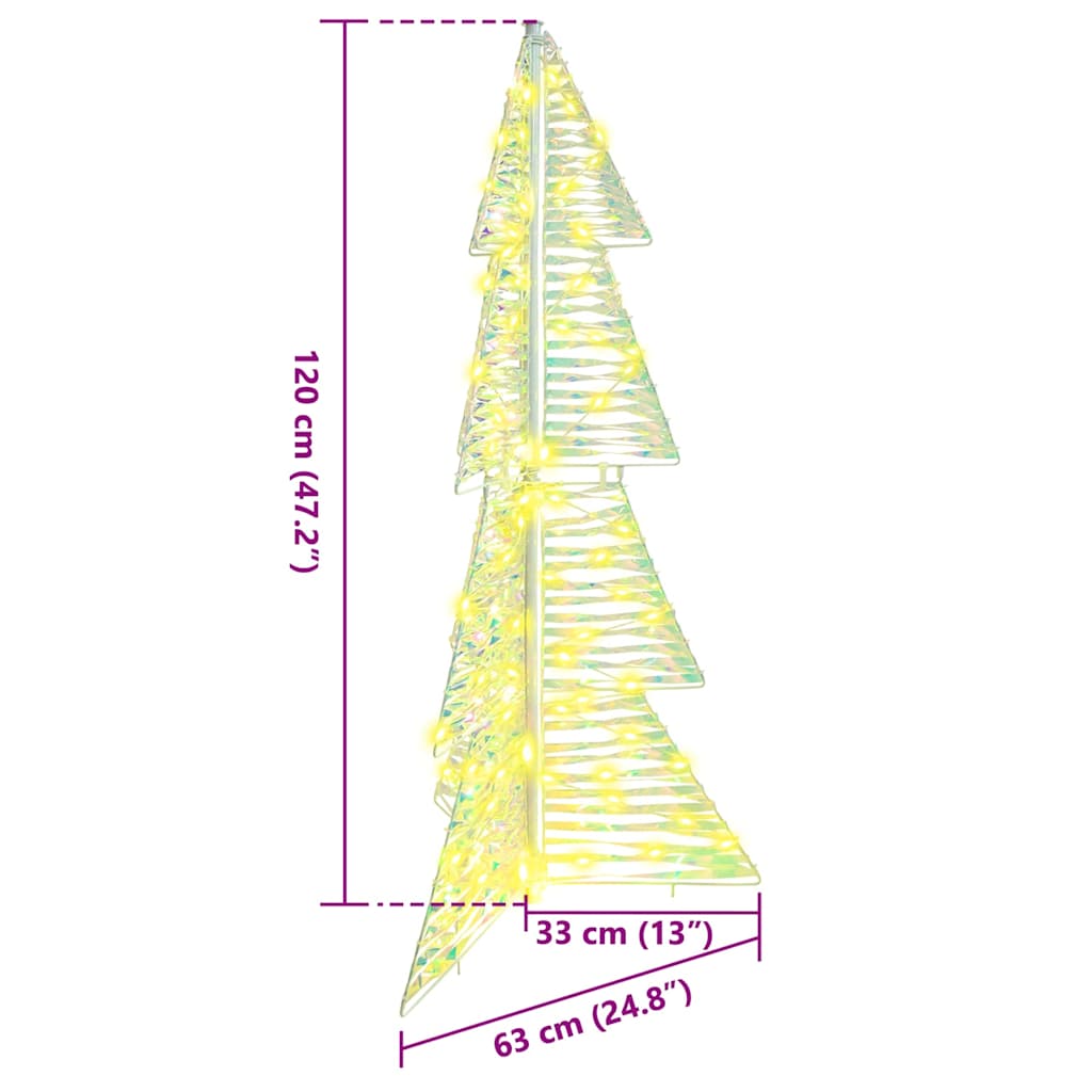 Weihnachtsbaum Mit 100 Leds Warmes Weiß Pet