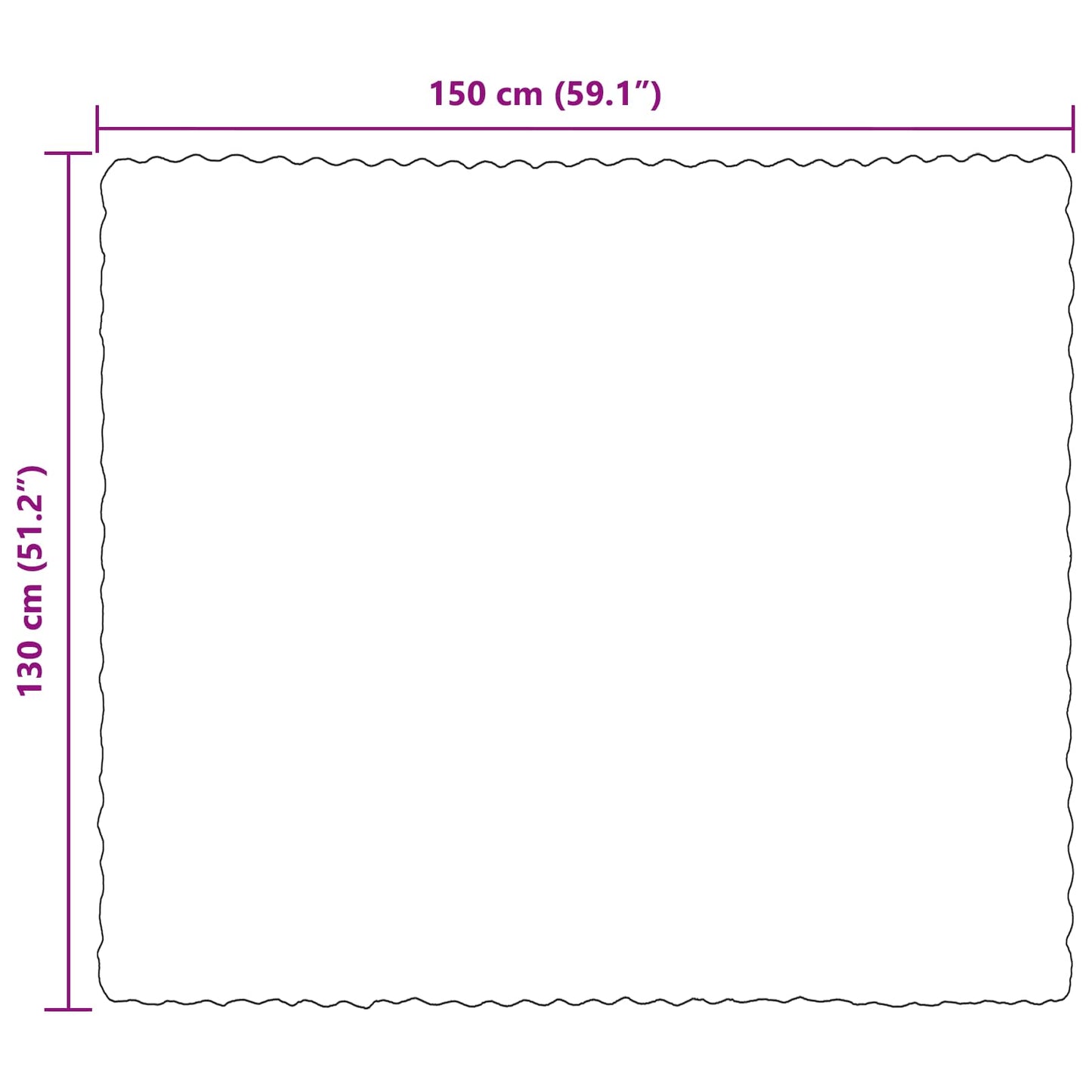 Rutschfeste Decke Aus Kunstkaninchenfell Olite 4 Pcs
