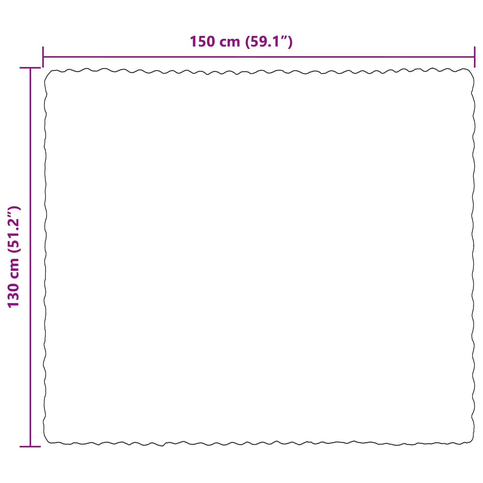 Rutschfeste Decke Aus Kunstkaninchenfell Olite 4 Pcs