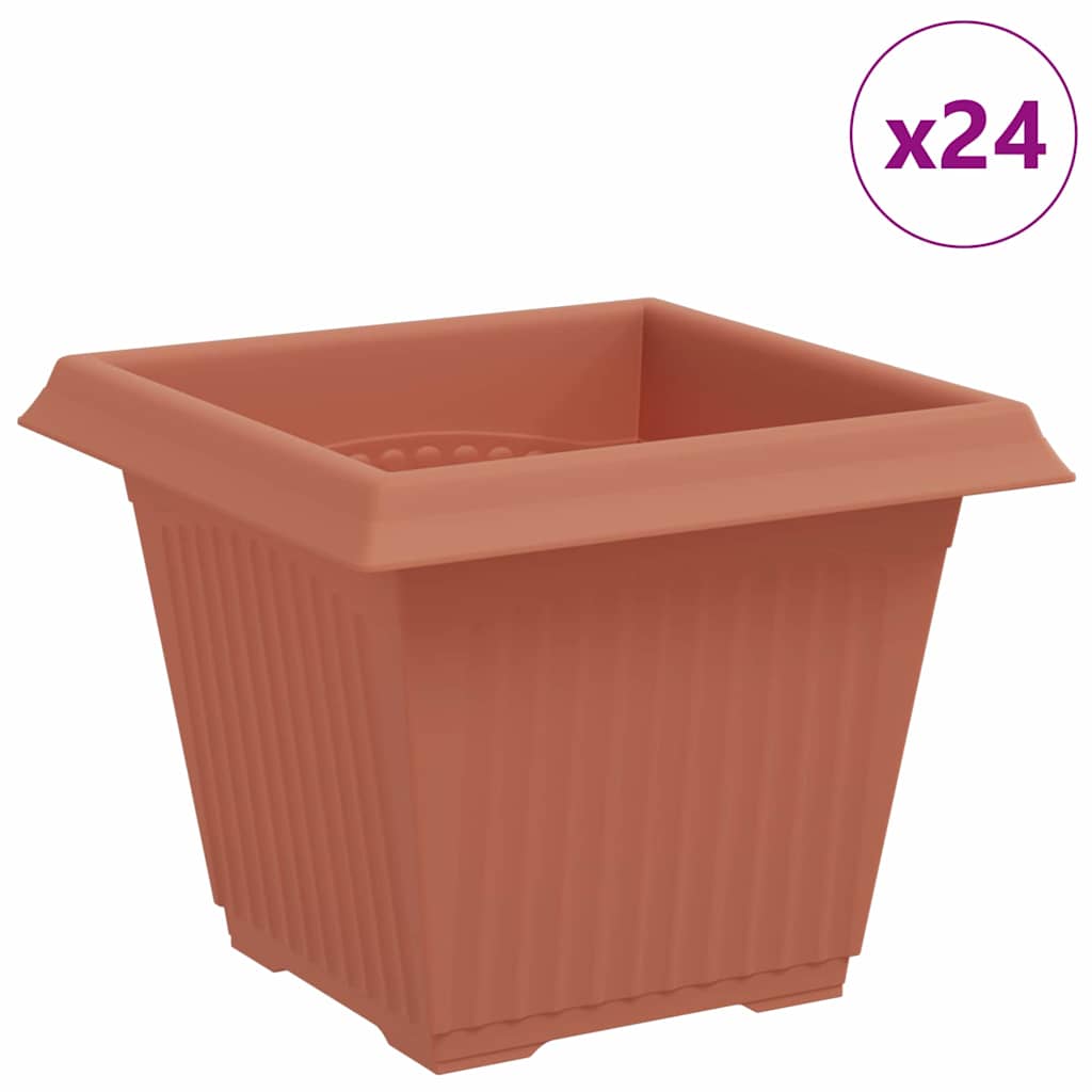Quadratischer Blumentopf 24 Pcs