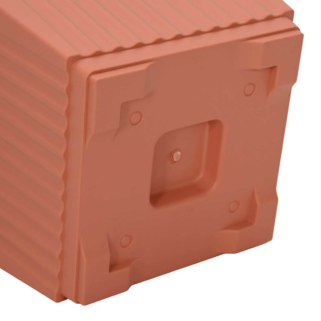 Blumentöpfe 6 Pcs 23 X 23 X 17,5 Cm Kunststoff