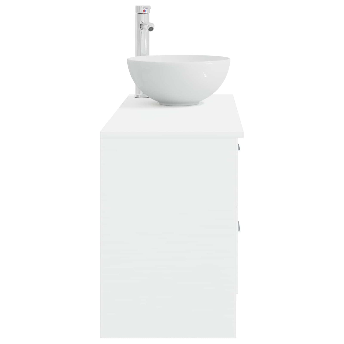 Badezimmermöbel-Set 2 Pcs Holzwerkstoff