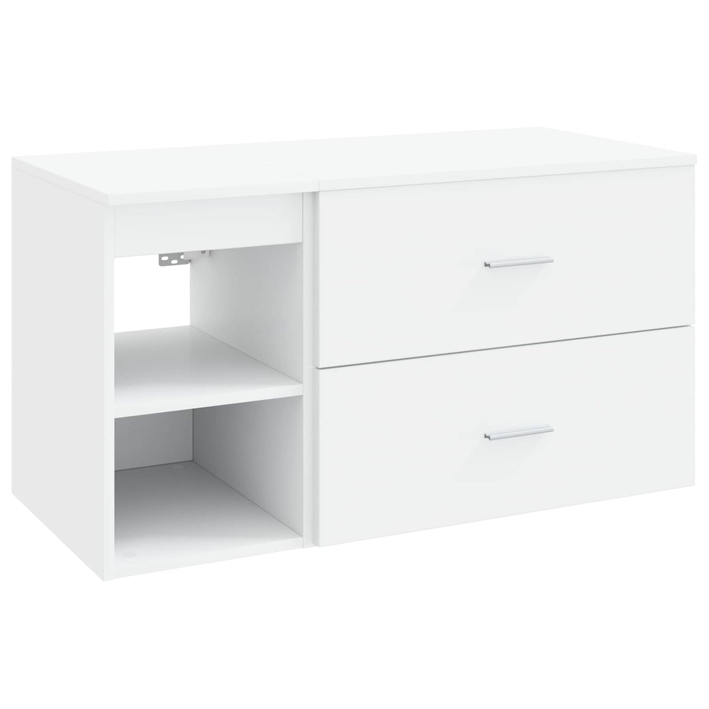 Badezimmermöbel-Set 2 Pcs Holzwerkstoff