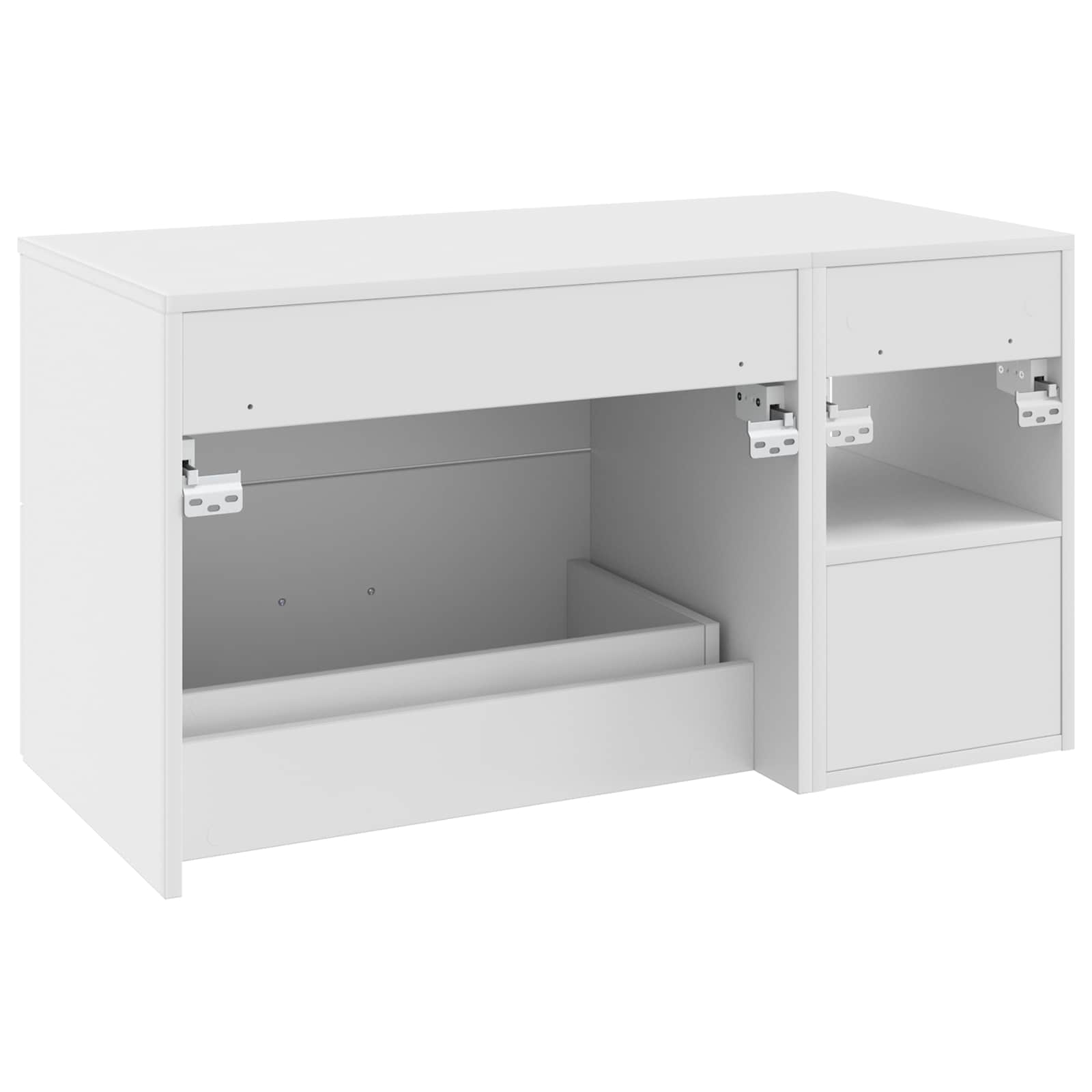 Badezimmermöbel-Set 2 Pcs Holzwerkstoff
