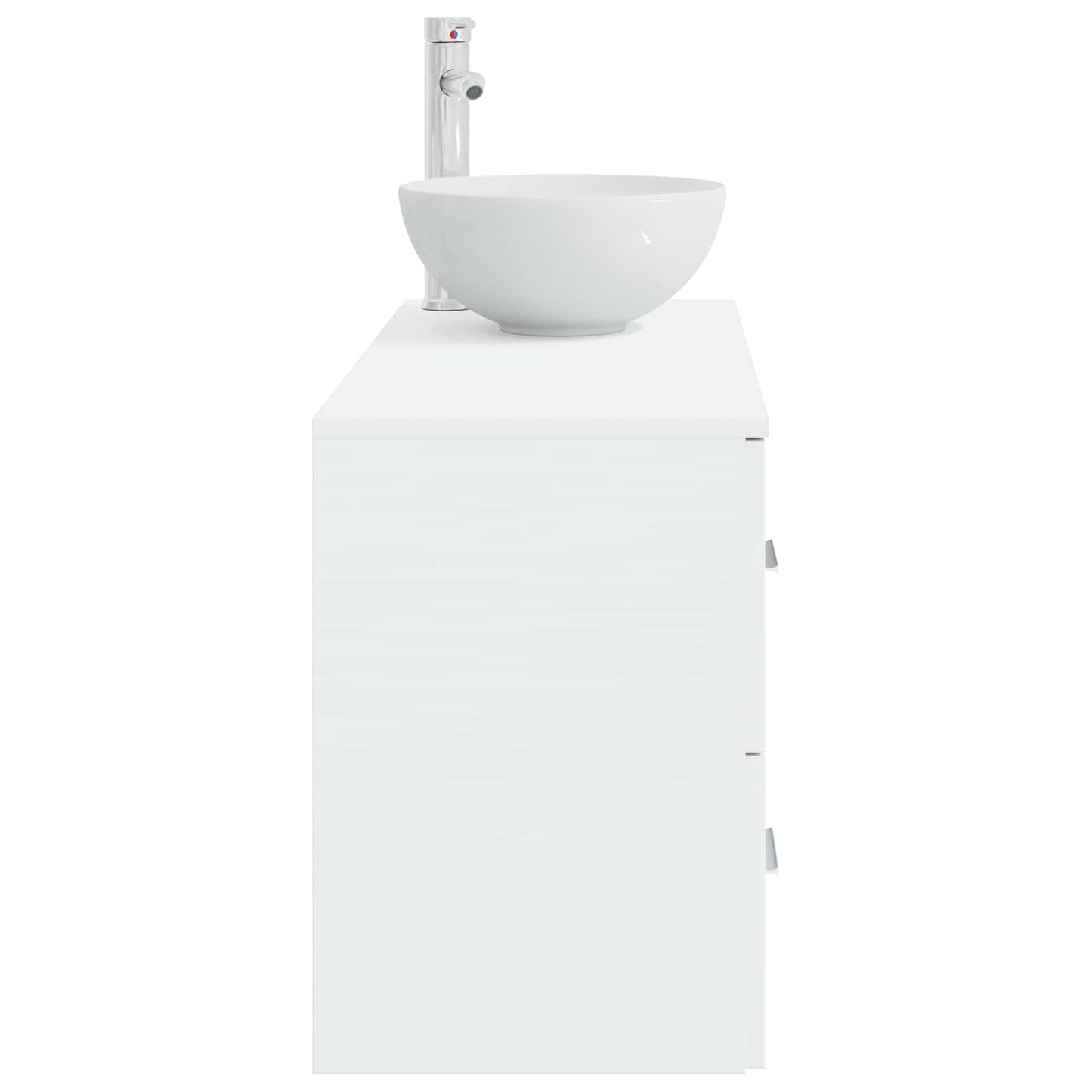 Badezimmermöbel-Set 2 Pcs Holzwerkstoff
