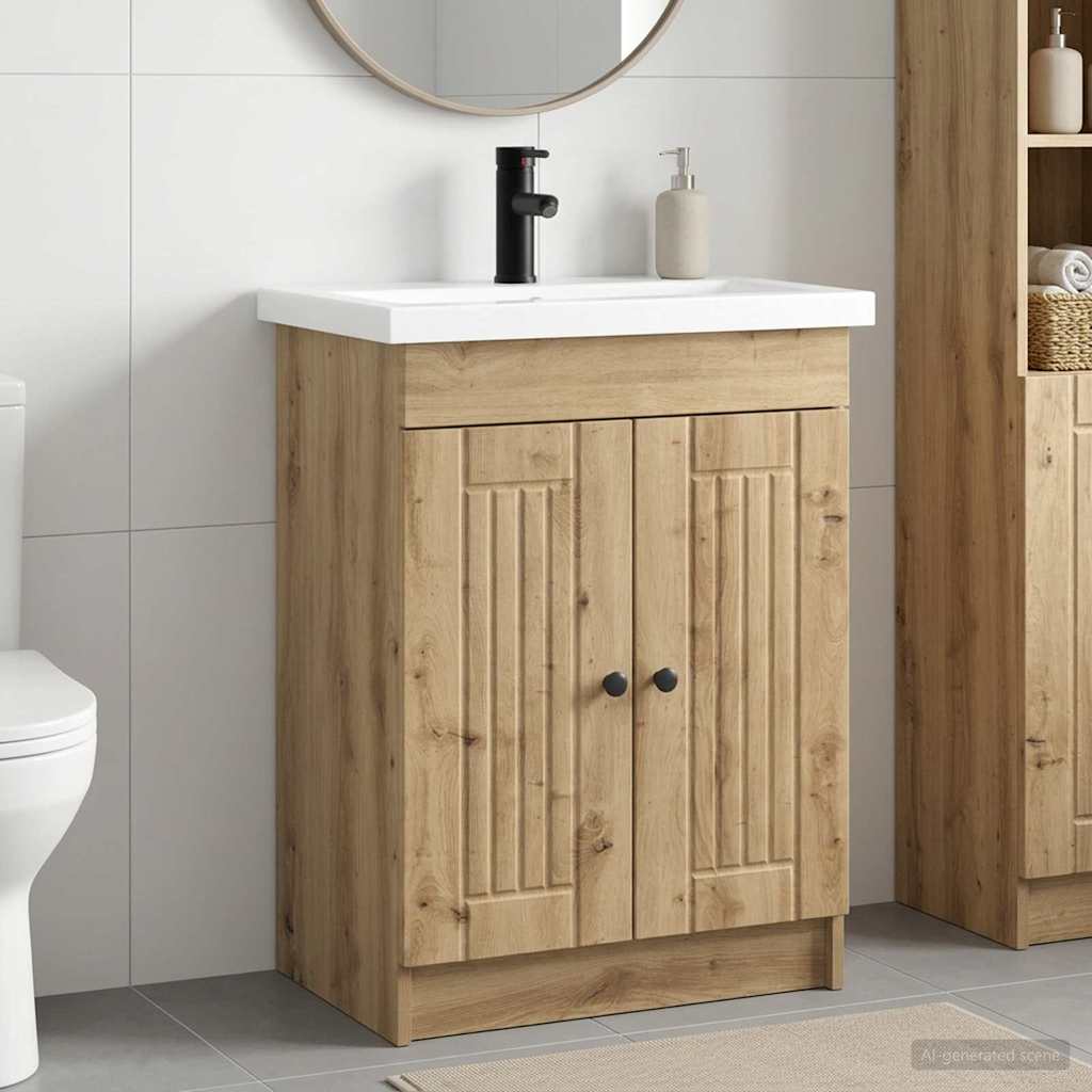 Badezimmermöbel-Set Holzwerkstoff