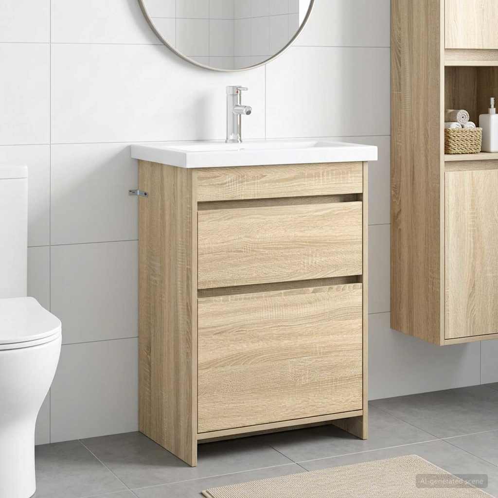 Badezimmermöbel-Set Holzwerkstoff