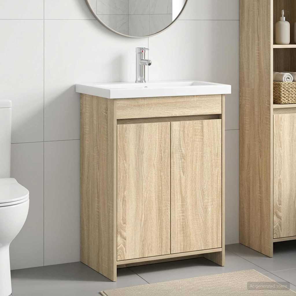 Badezimmermöbel-Set Holzwerkstoff