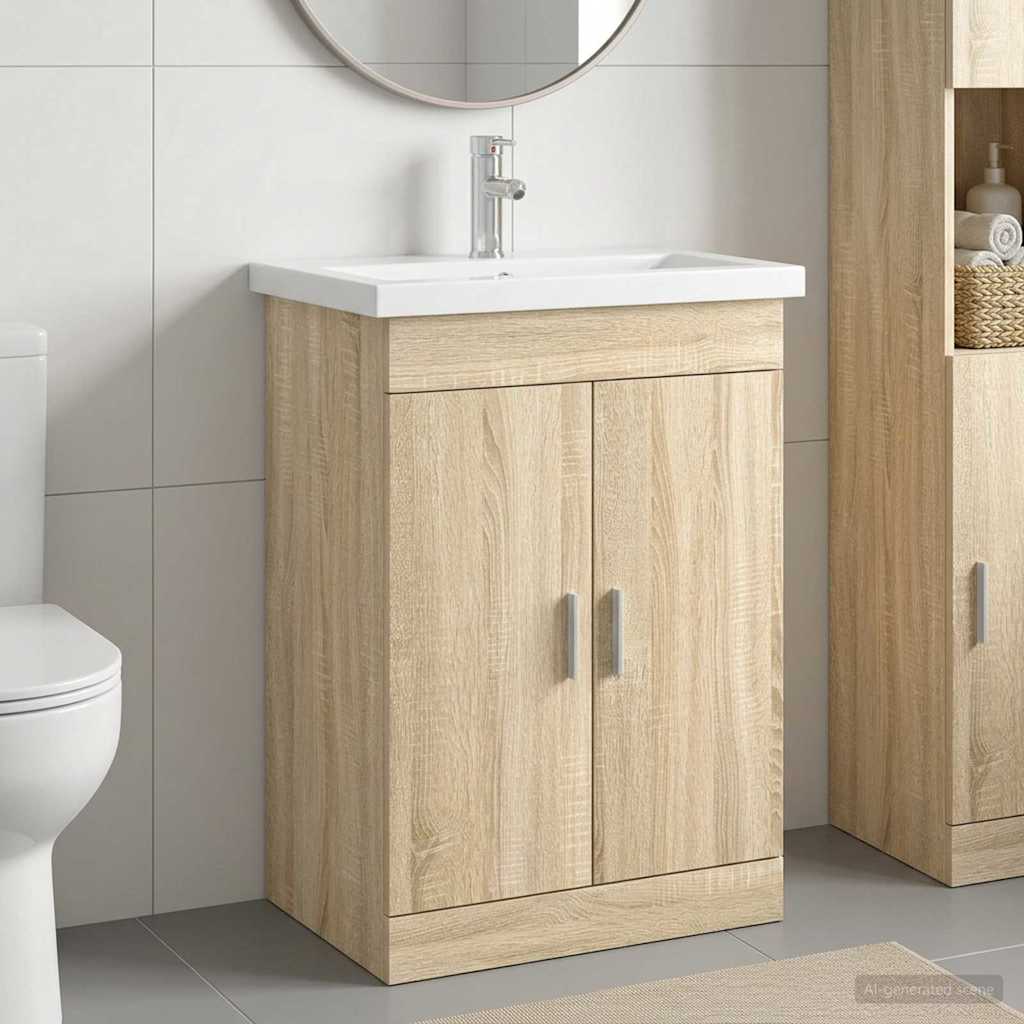 Badezimmermöbel-Set Holzwerkstoff