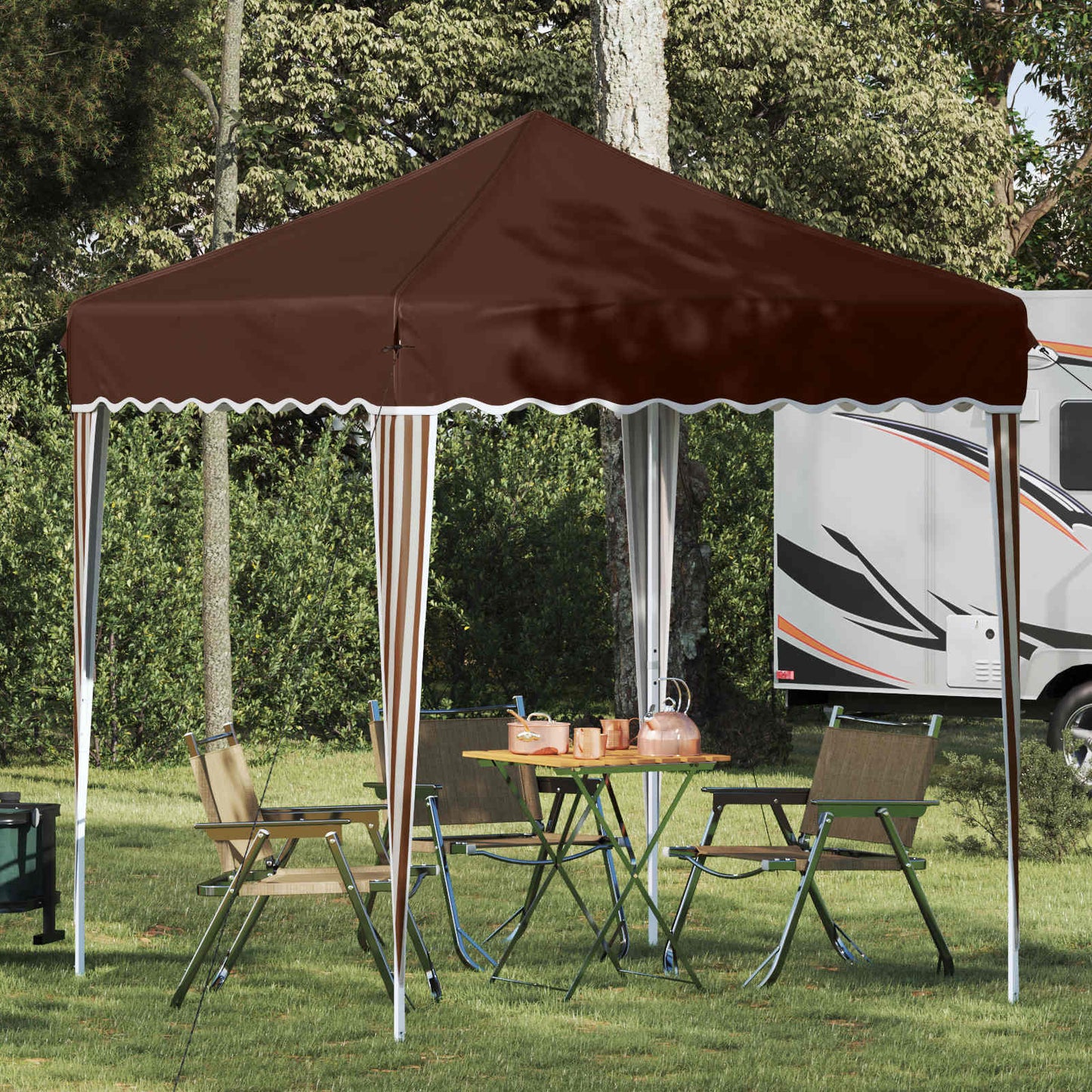 Pop-Up Partyzelt 195 X 195 X 245 Cm Oxford-Stoff