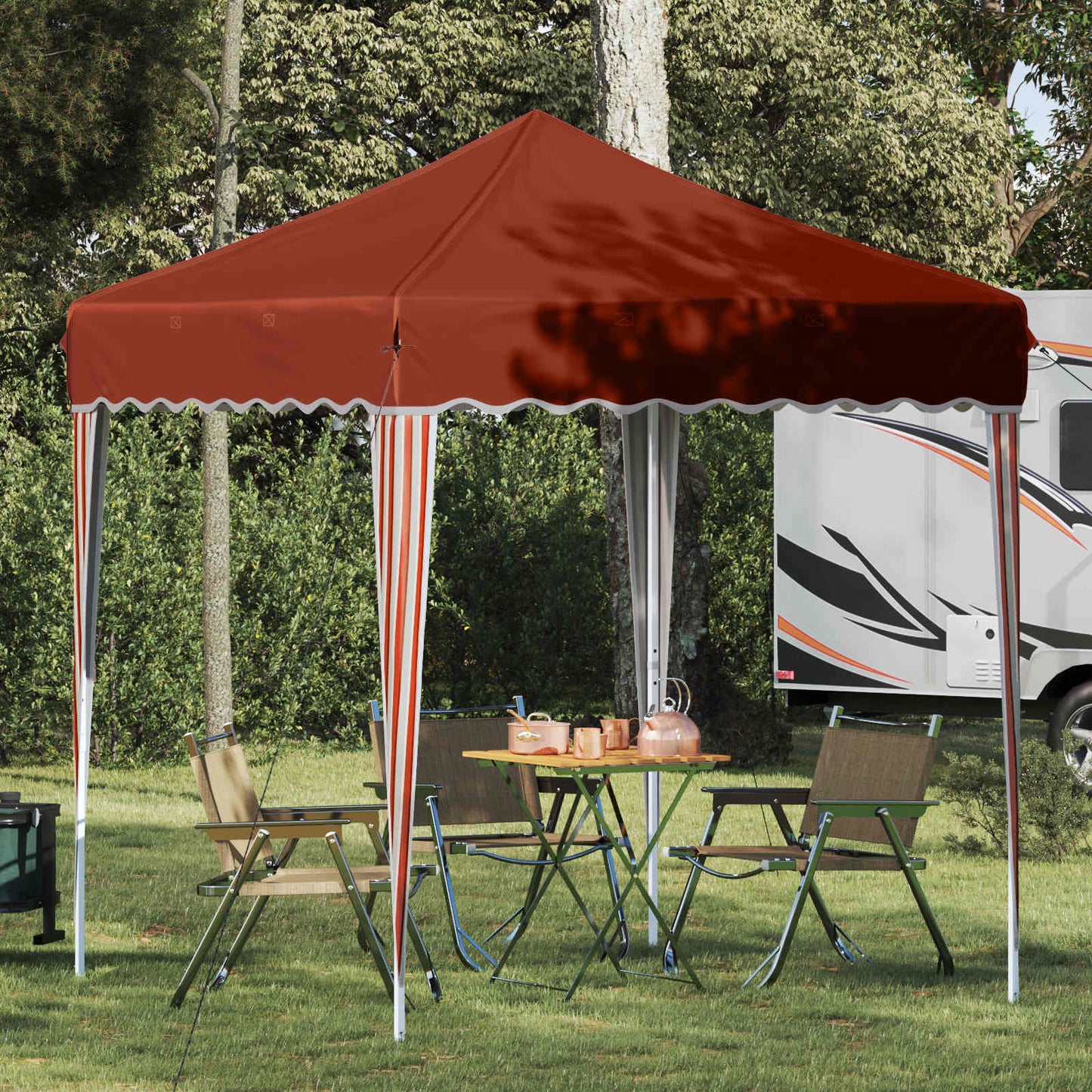 Pop-Up Partyzelt 195 X 195 X 245 Cm Oxford-Stoff