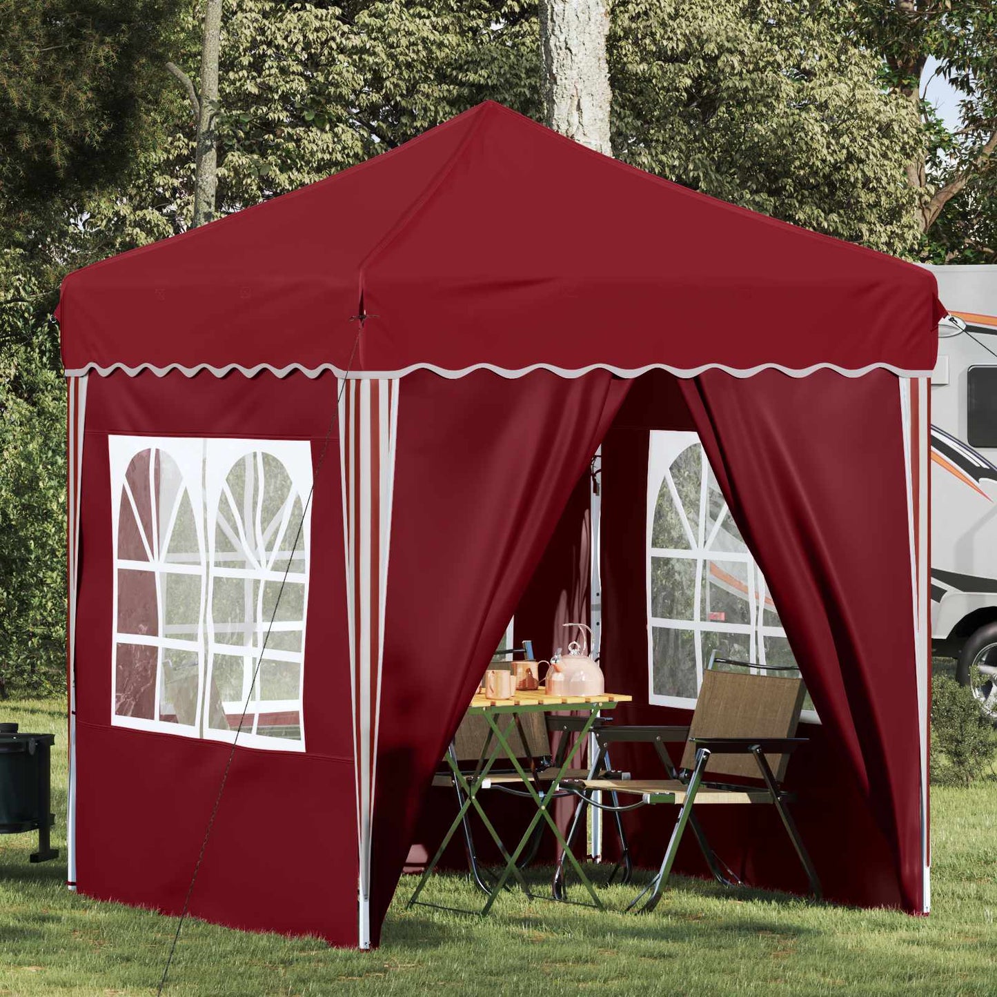 Pop-Up Partyzelt 195 X 195 X 245 Cm Oxford-Stoff