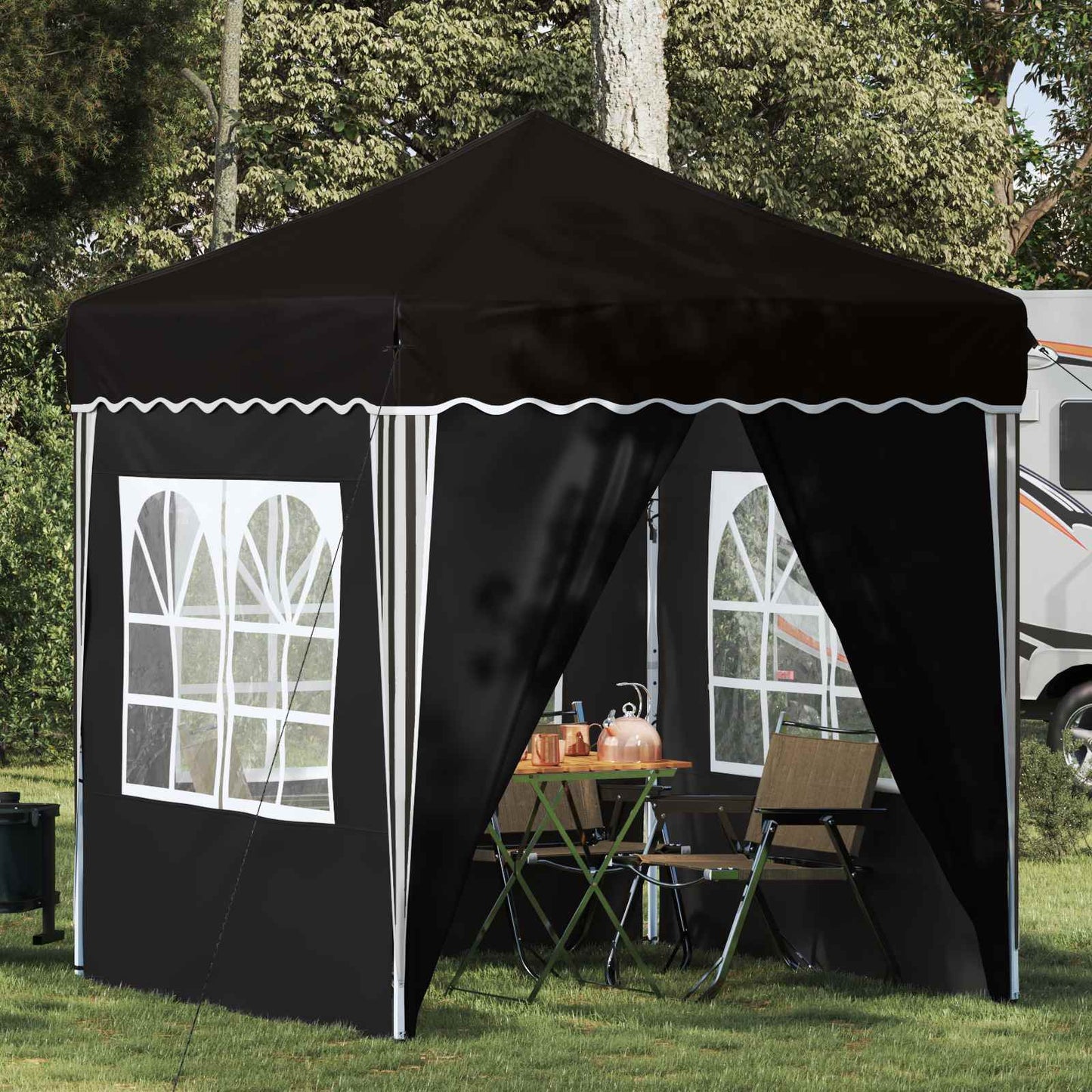 Pop-Up Partyzelt 195 X 195 X 245 Cm Oxford-Stoff