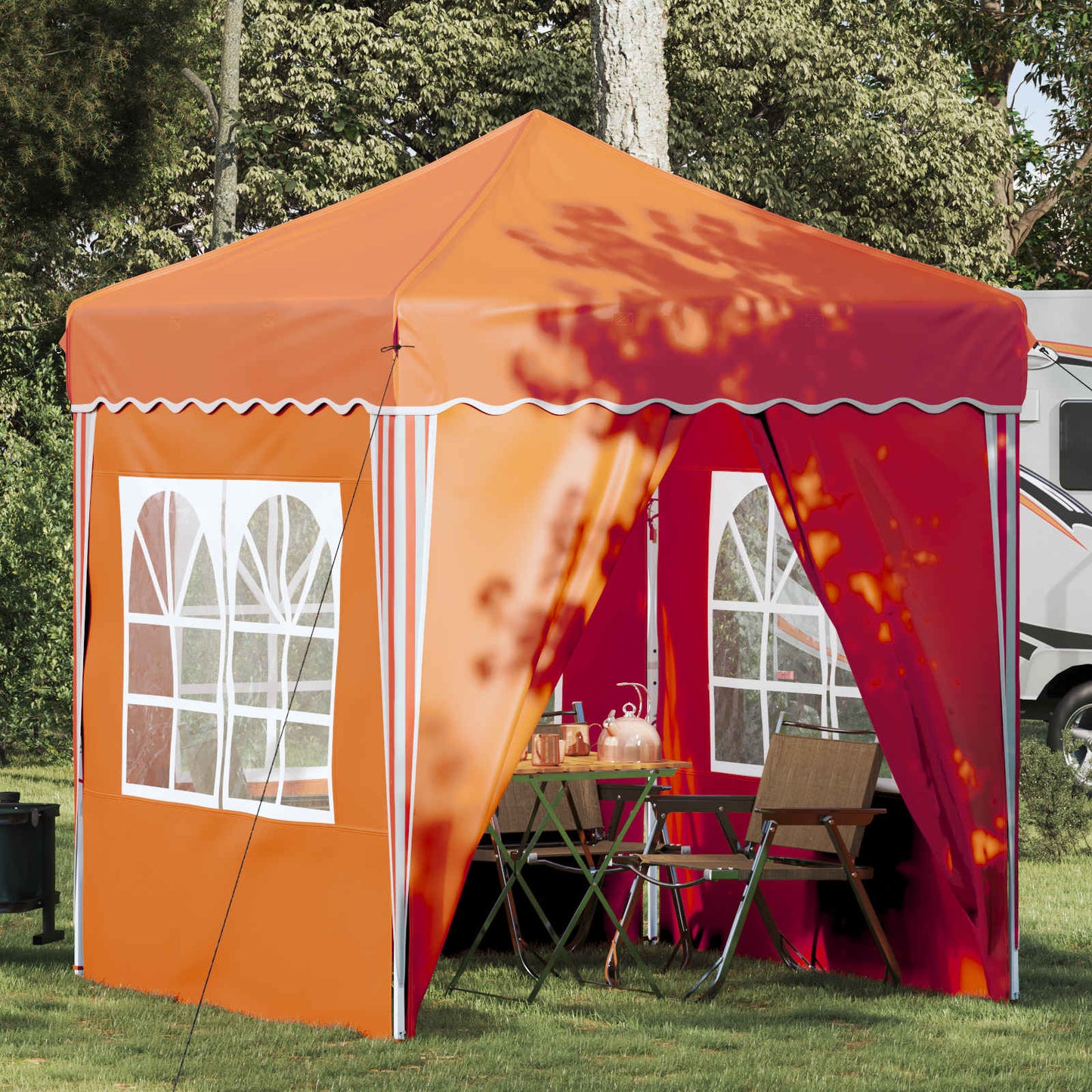 Pop-Up Partyzelt 195 X 195 X 245 Cm Oxford-Stoff