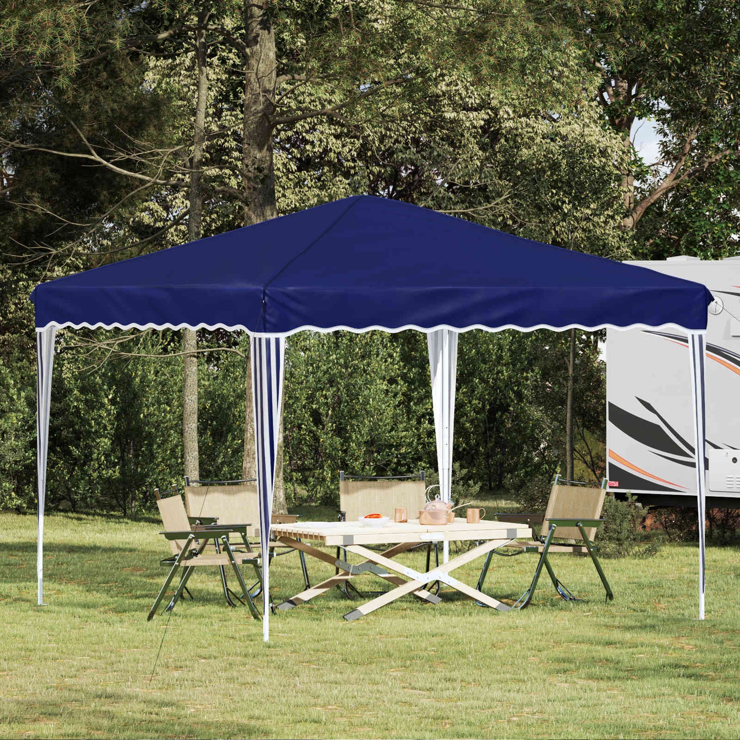 Pop-Up Partyzelt 288 X 288 X 245 Cm Oxford-Stoff