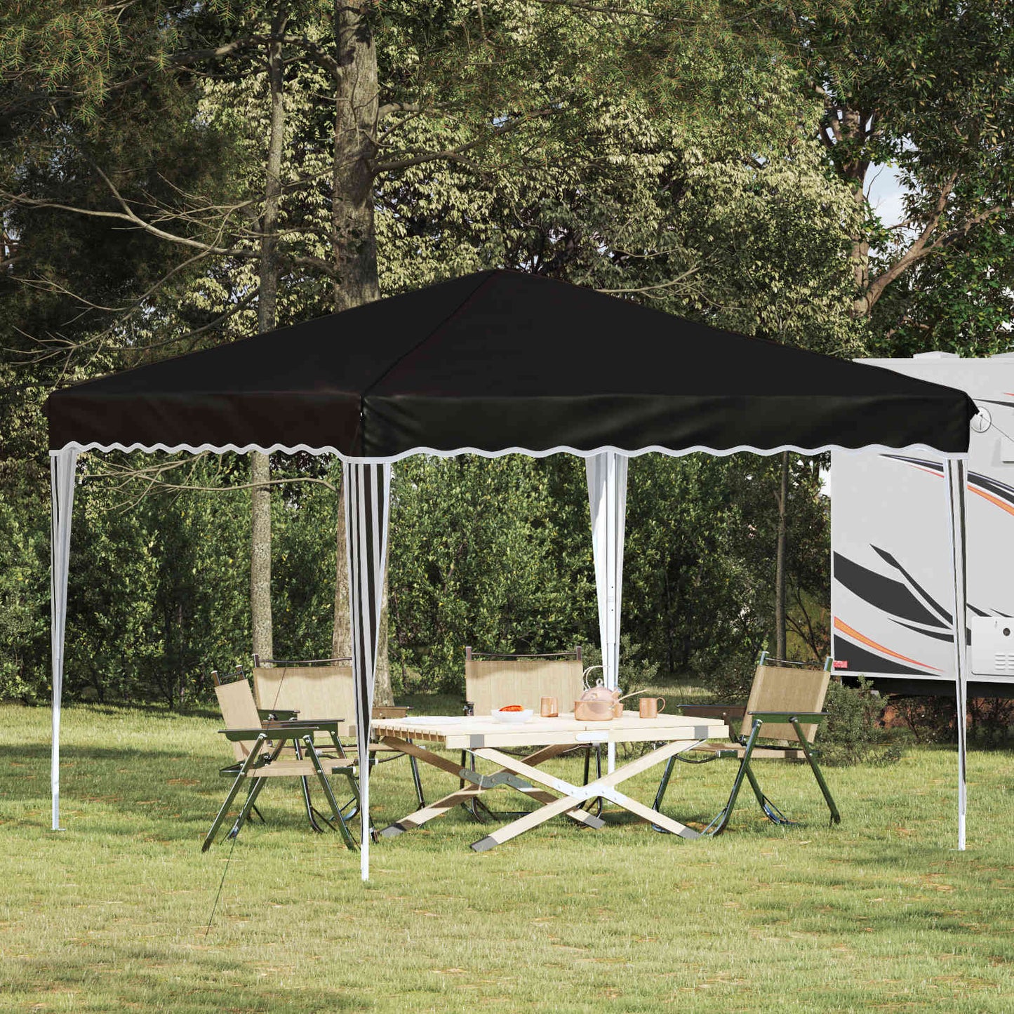 Pop-Up Partyzelt 288 X 288 X 245 Cm Oxford-Stoff
