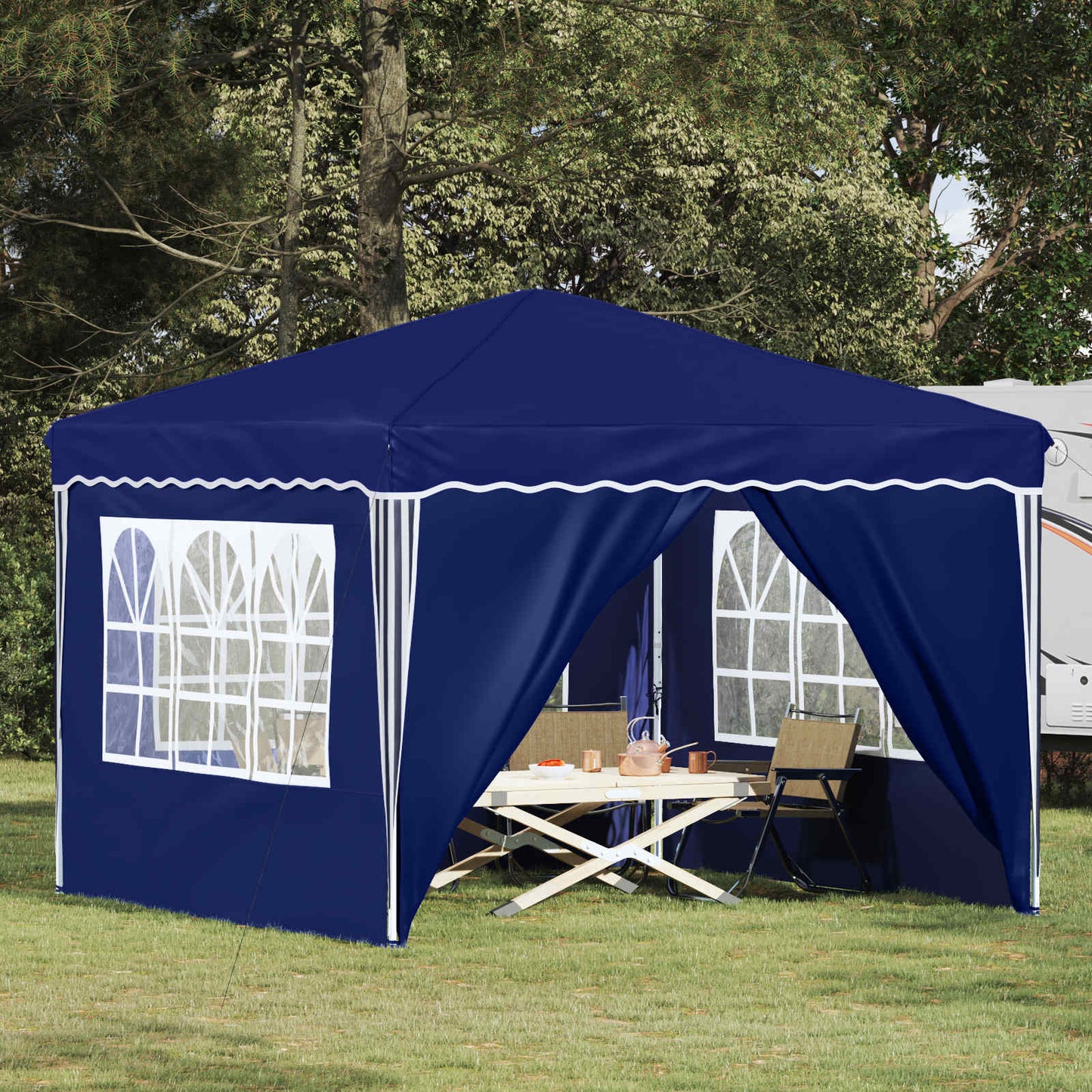Pop-Up Partyzelt 288 X 288 X 245 Cm Oxford-Stoff