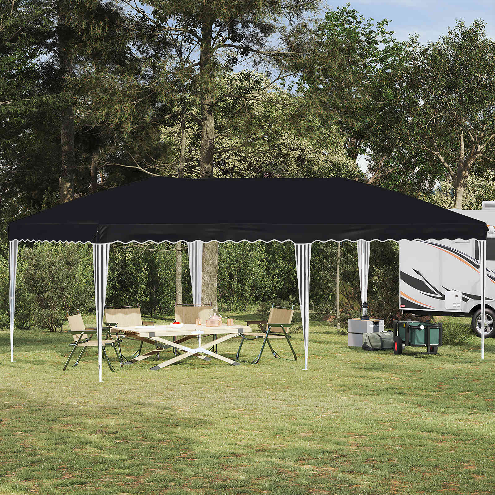 Pop-Up Partyzelt 575 X 288 X 245 Cm