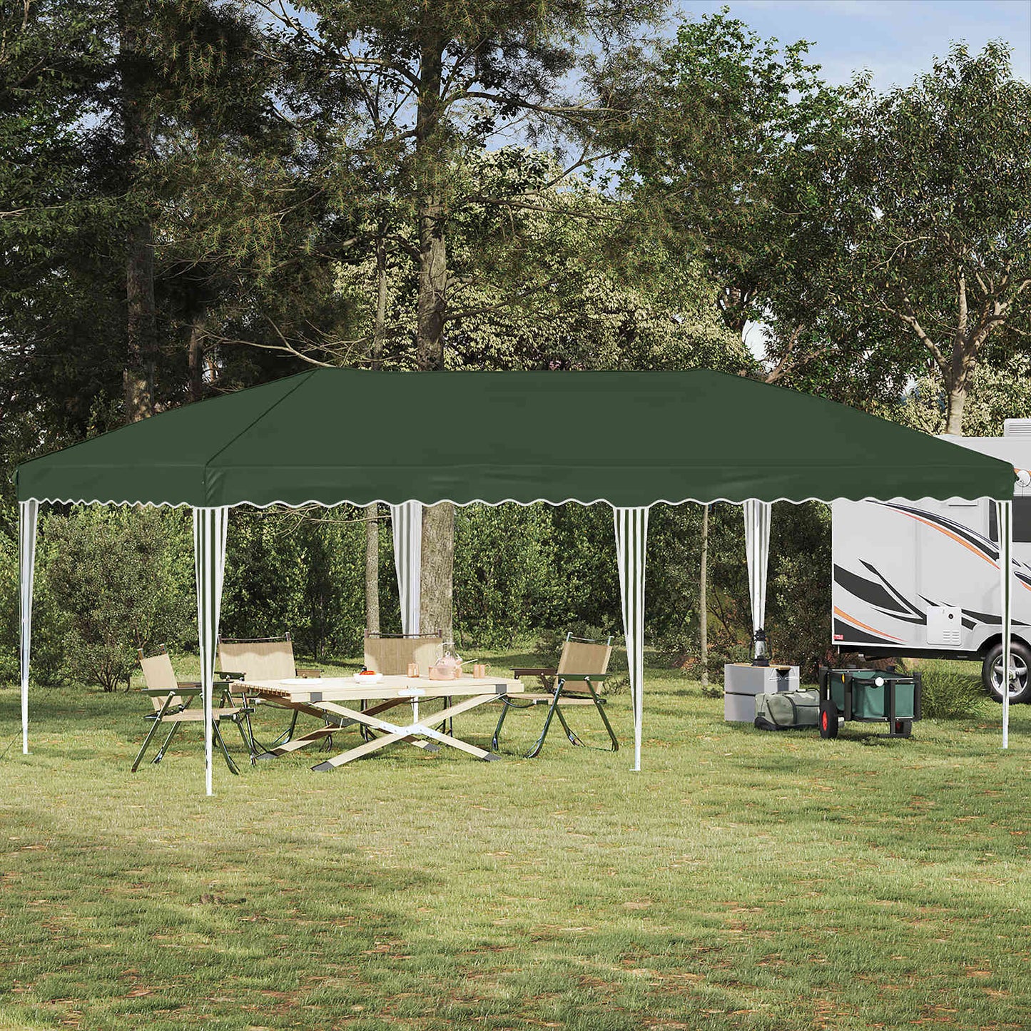 Pop-Up Partyzelt 575 X 288 X 245 Cm