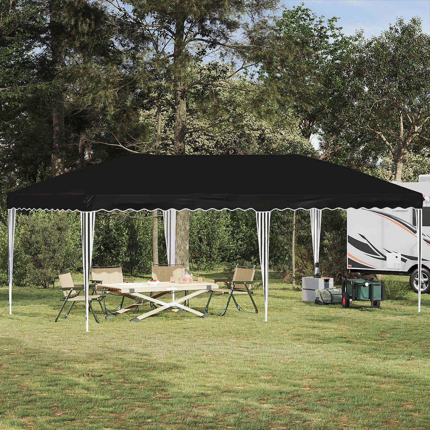 Pop-Up Partyzelt 575 X 288 X 245 Cm