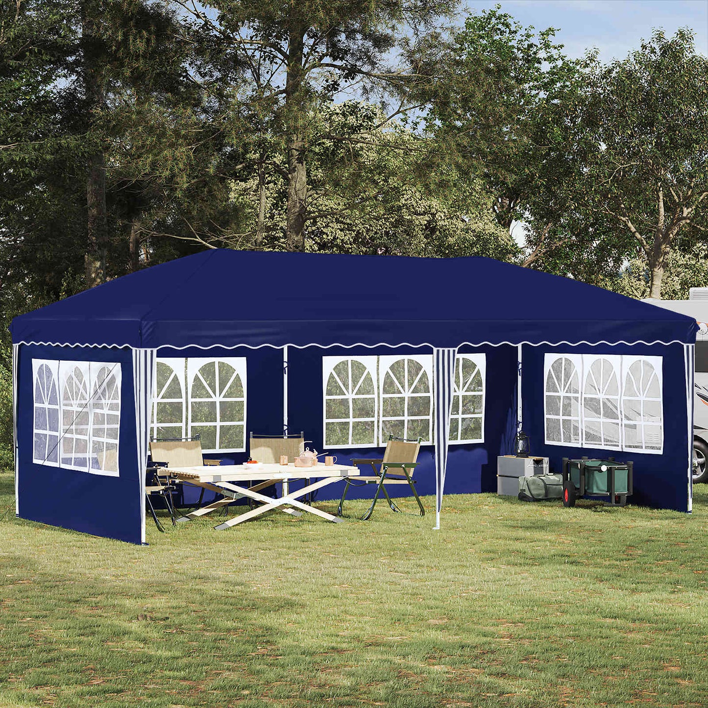 Pop-Up Partyzelt 575 X 288 X 245 Cm