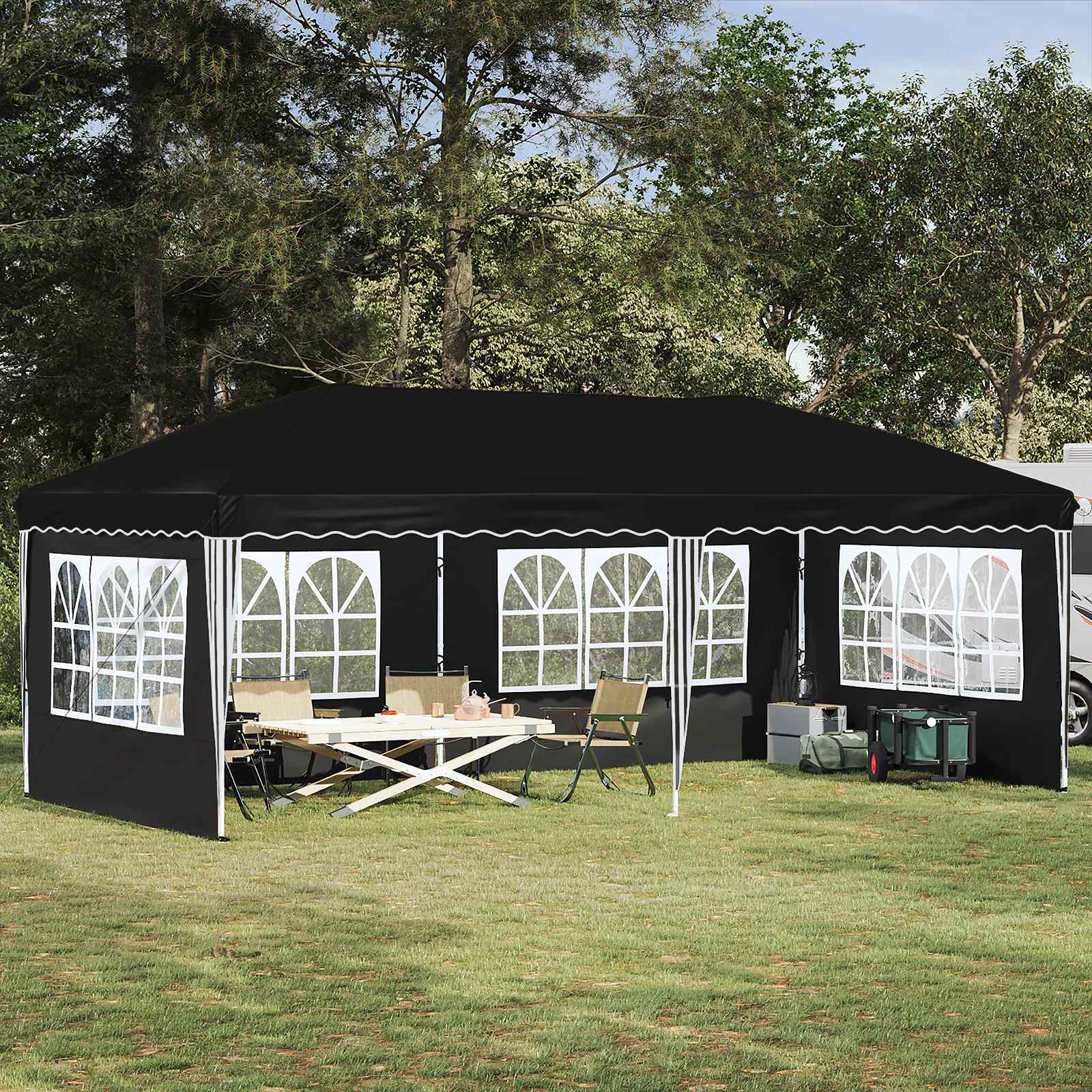 Pop-Up Partyzelt 575 X 288 X 245 Cm