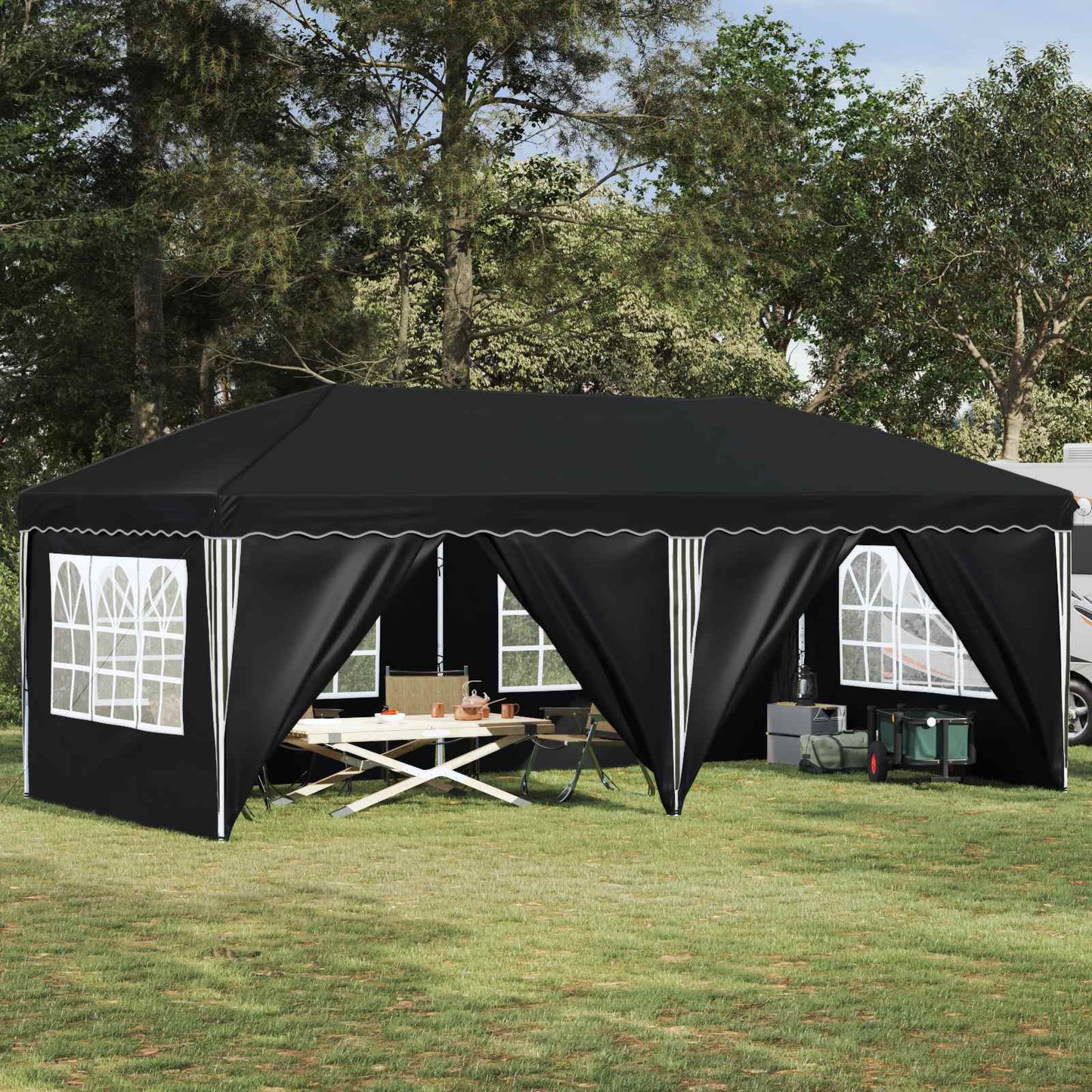 Pop-Up Partyzelt 575 X 288 X 245 Cm