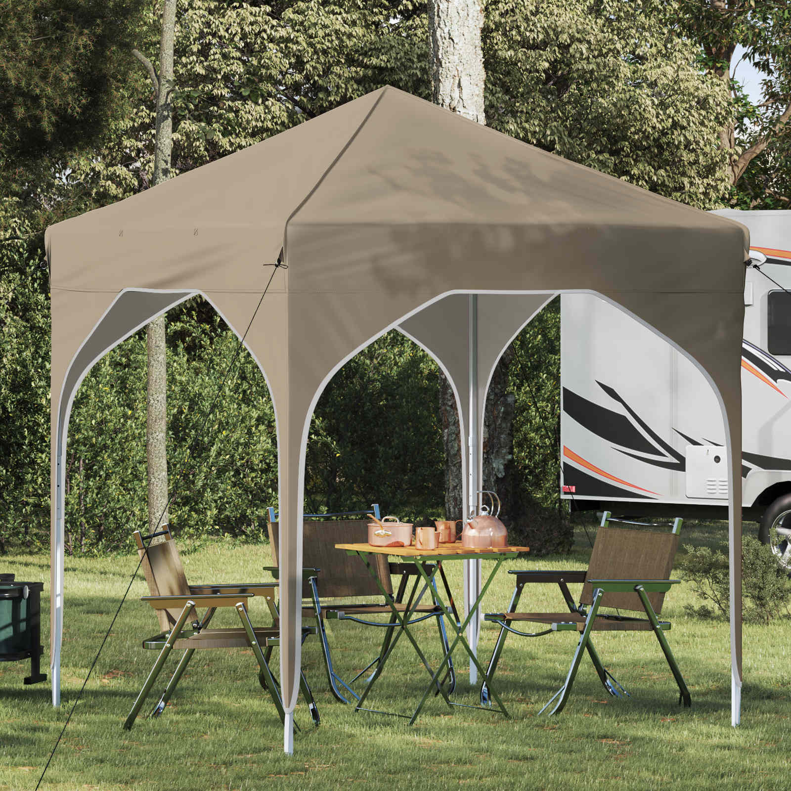 Pop-Up Partyzelt 194 X 194 X 245 Cm