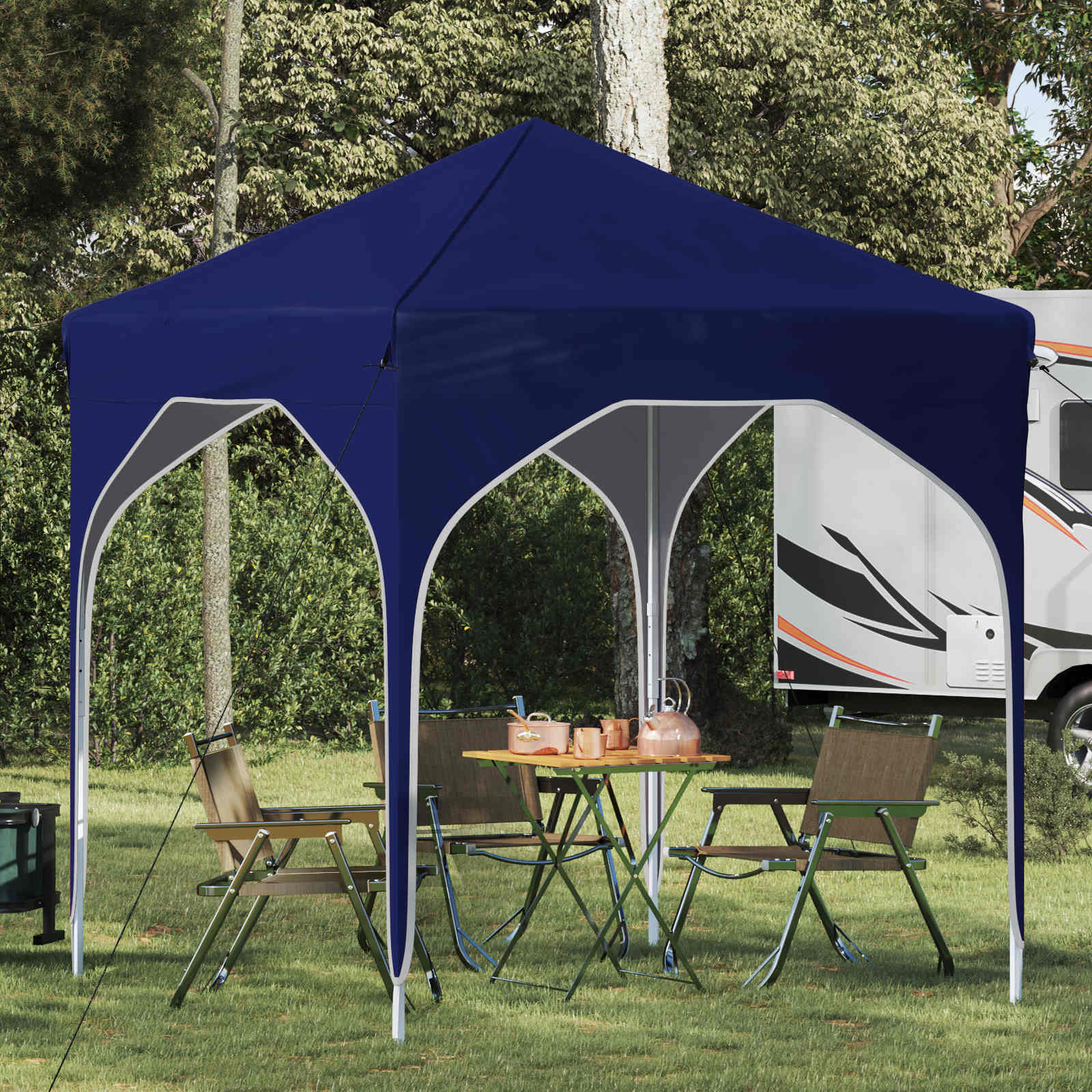 Pop-Up Partyzelt 194 X 194 X 245 Cm
