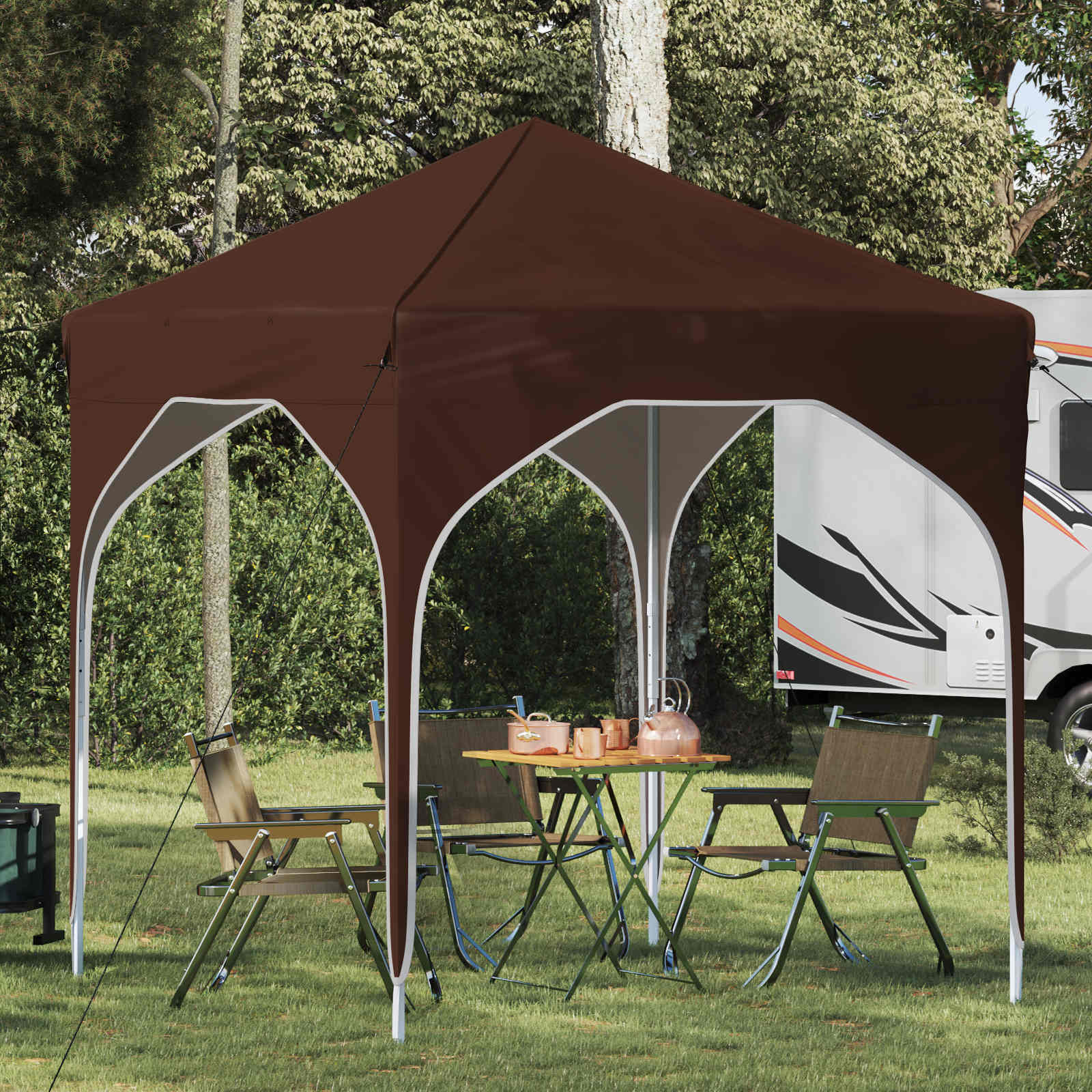 Pop-Up Partyzelt 194 X 194 X 245 Cm
