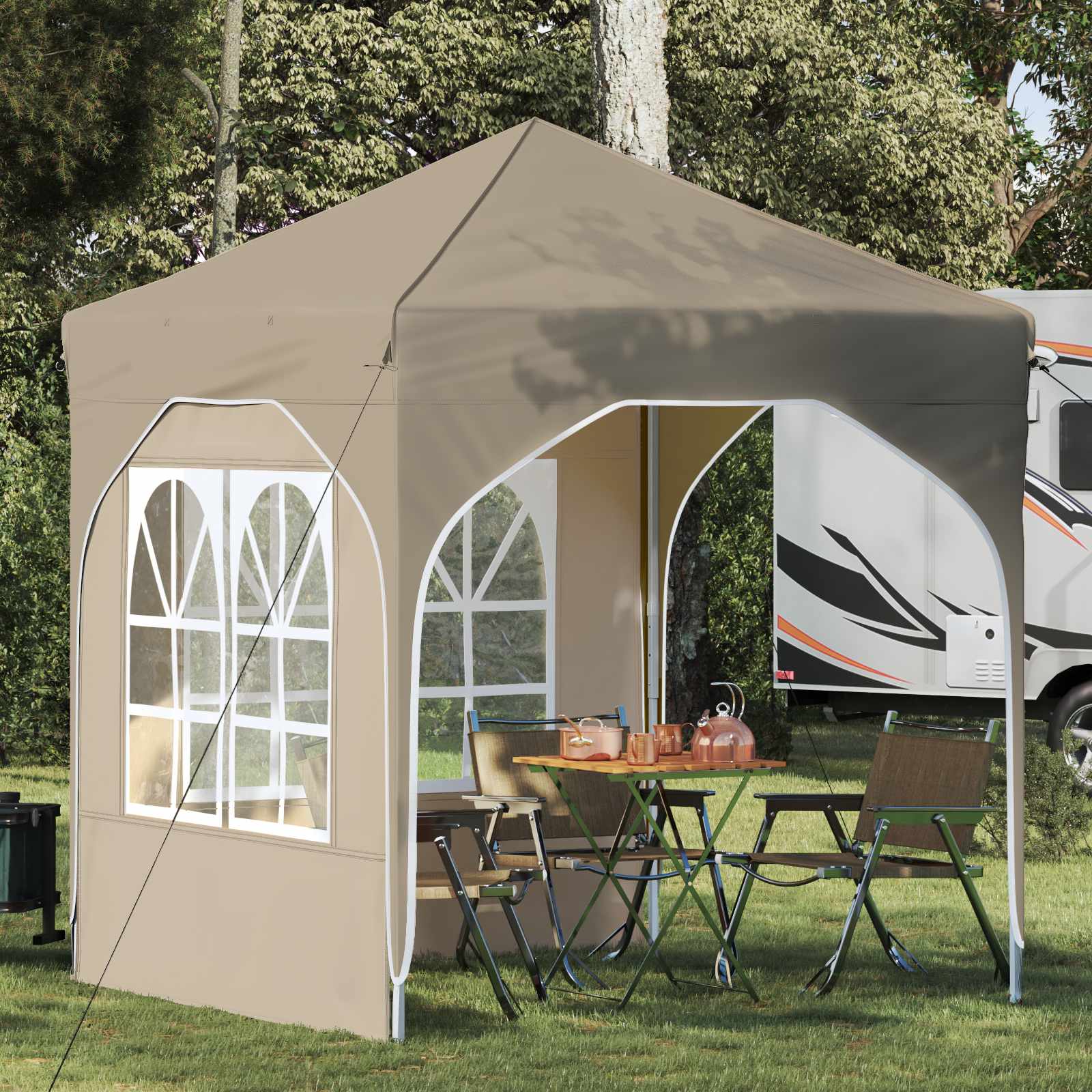 Pop-Up Partyzelt 194 X 194 X 245 Cm