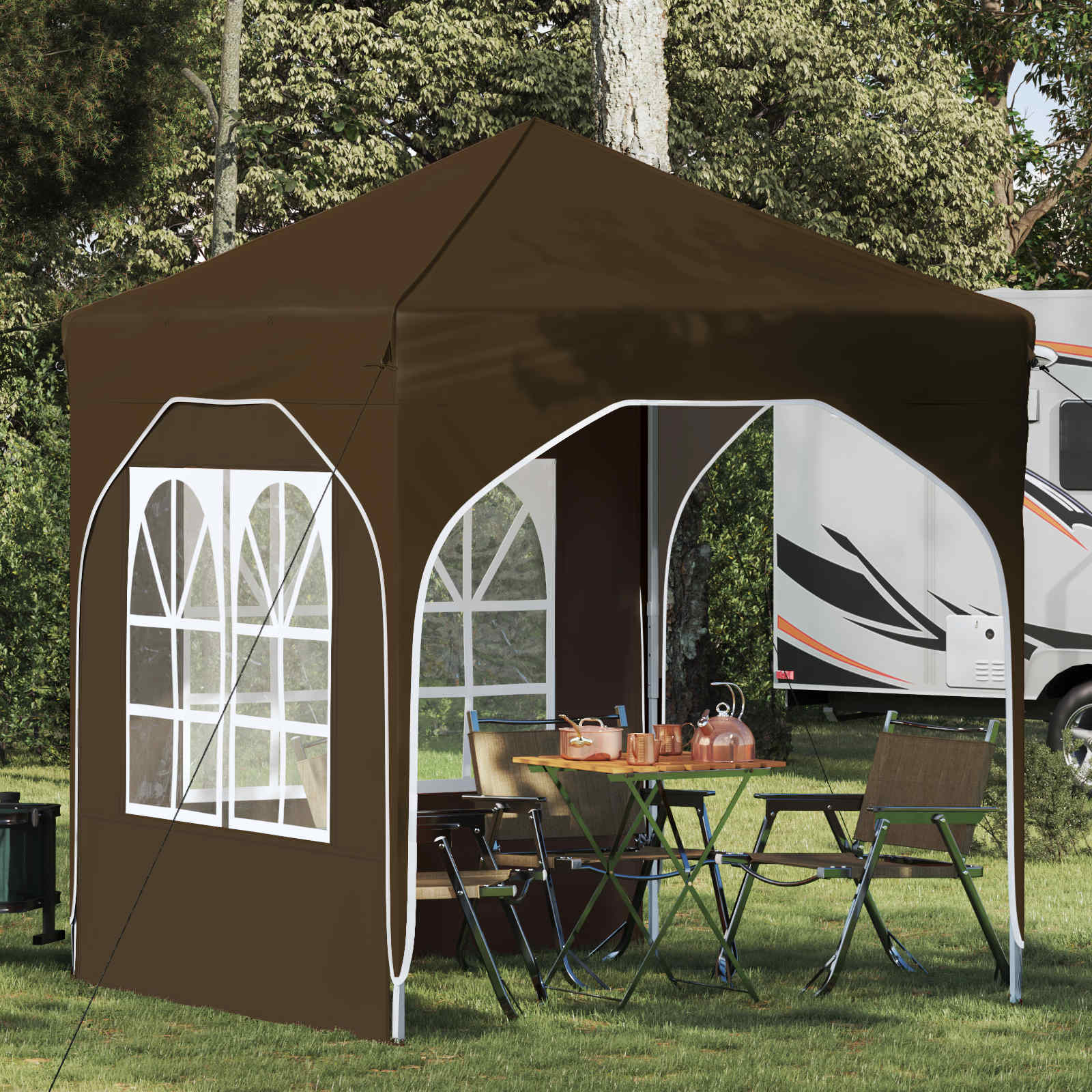 Pop-Up Partyzelt 194 X 194 X 245 Cm