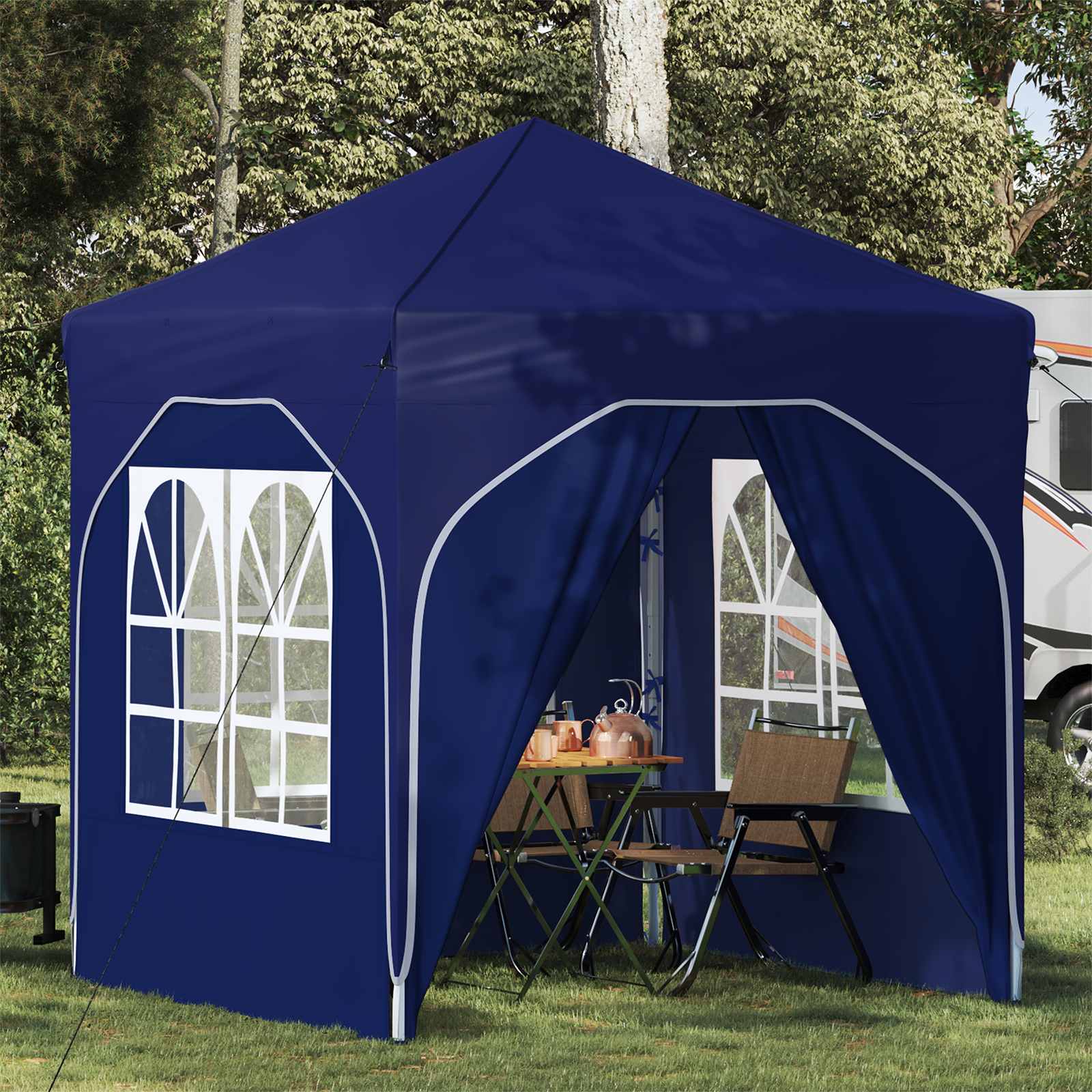 Pop-Up Partyzelt 194 X 194 X 245 Cm