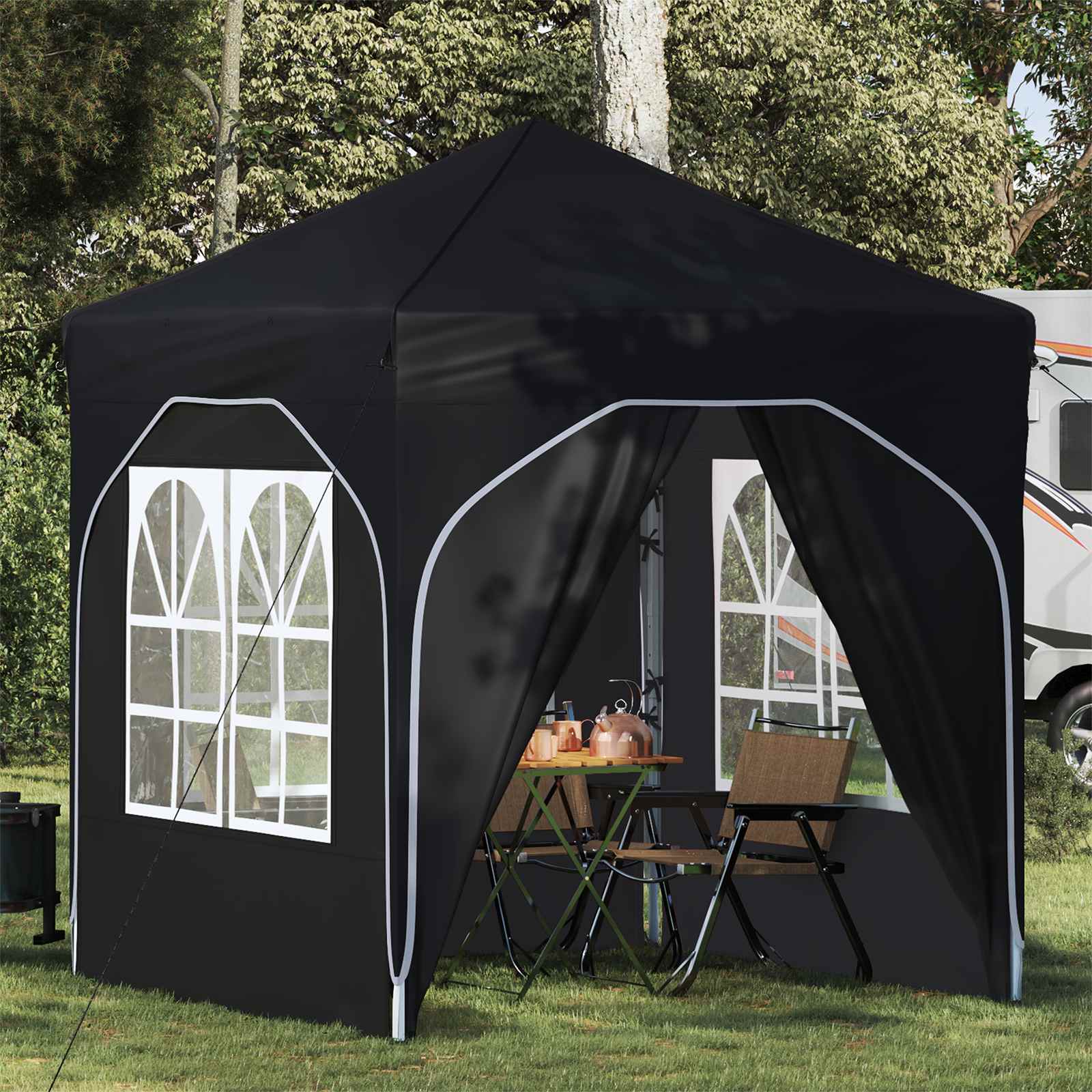 Pop-Up Partyzelt 194 X 194 X 245 Cm