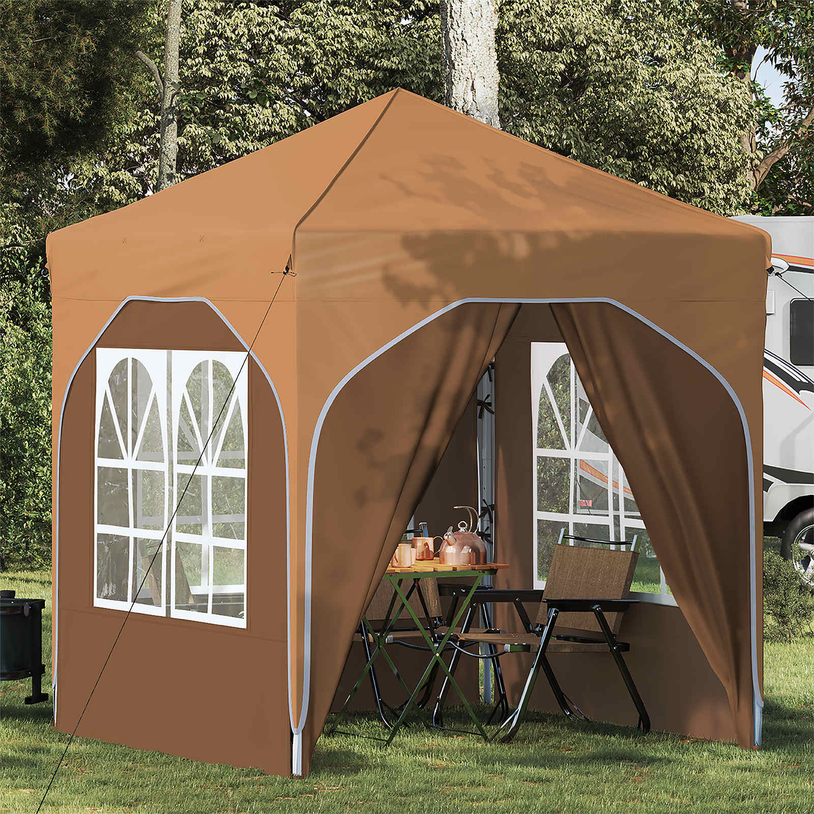 Pop-Up Partyzelt 194 X 194 X 245 Cm