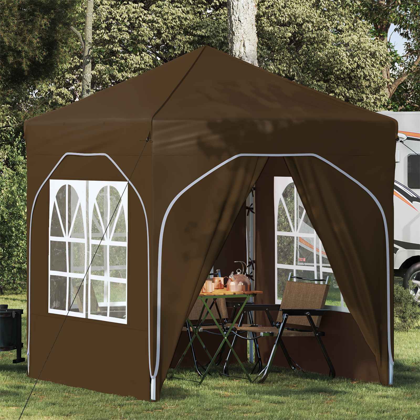 Pop-Up Partyzelt 194 X 194 X 245 Cm