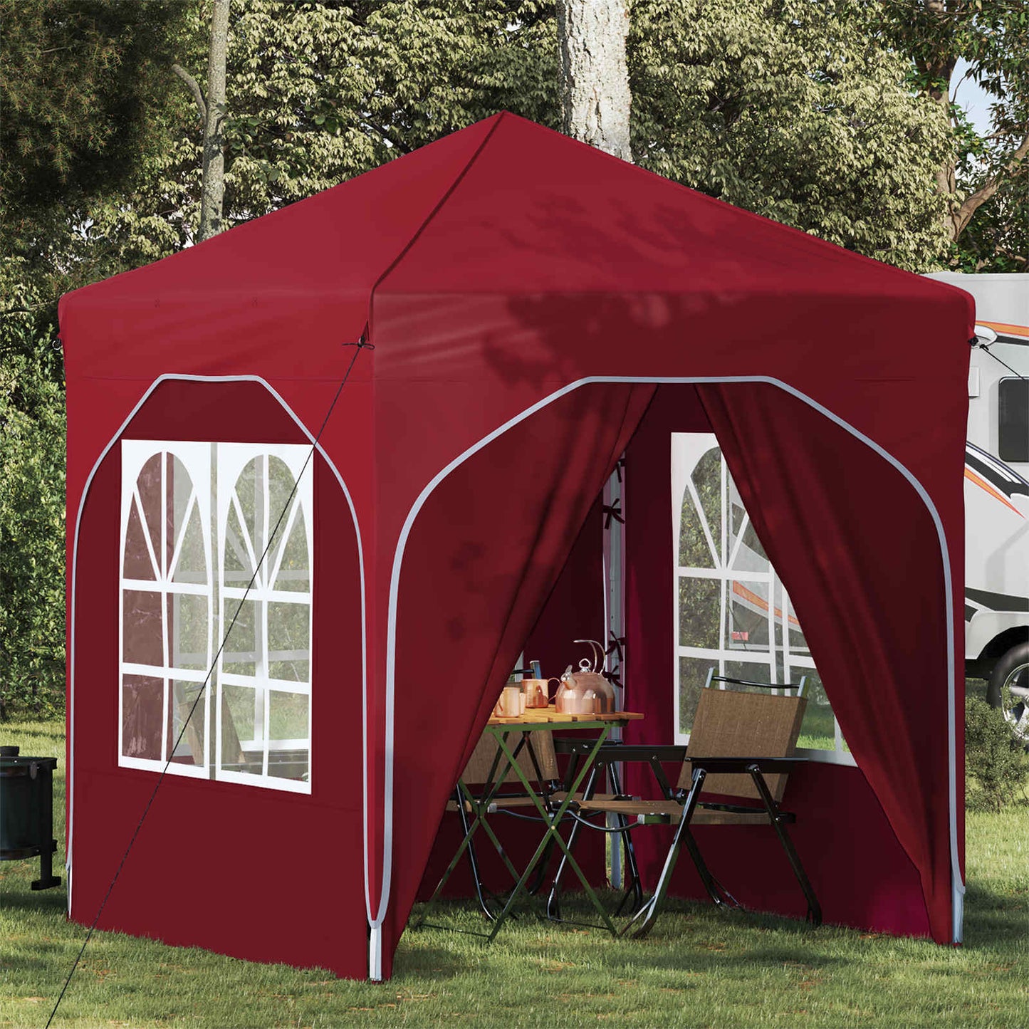Pop-Up Partyzelt 194 X 194 X 245 Cm