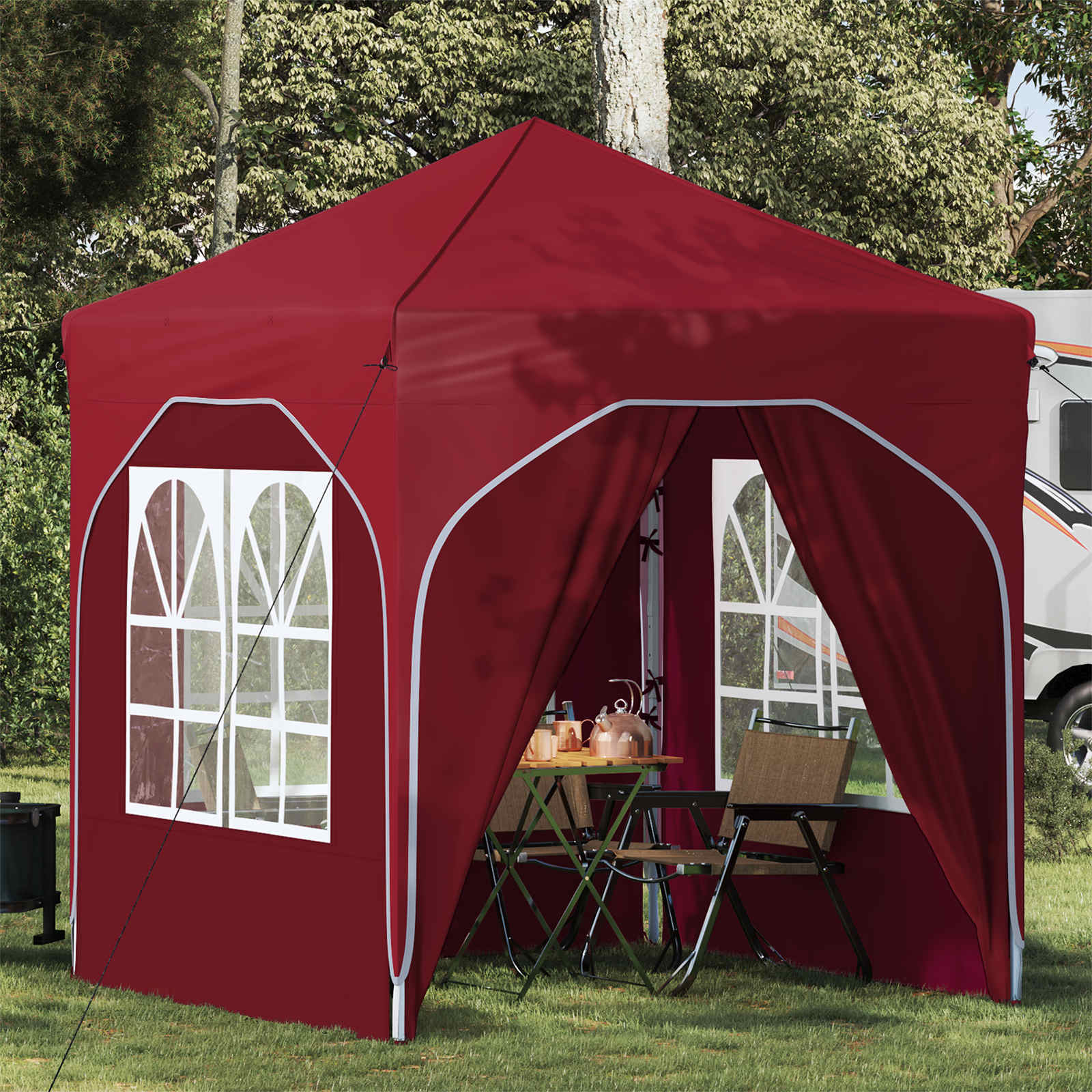 Pop-Up Partyzelt 194 X 194 X 245 Cm
