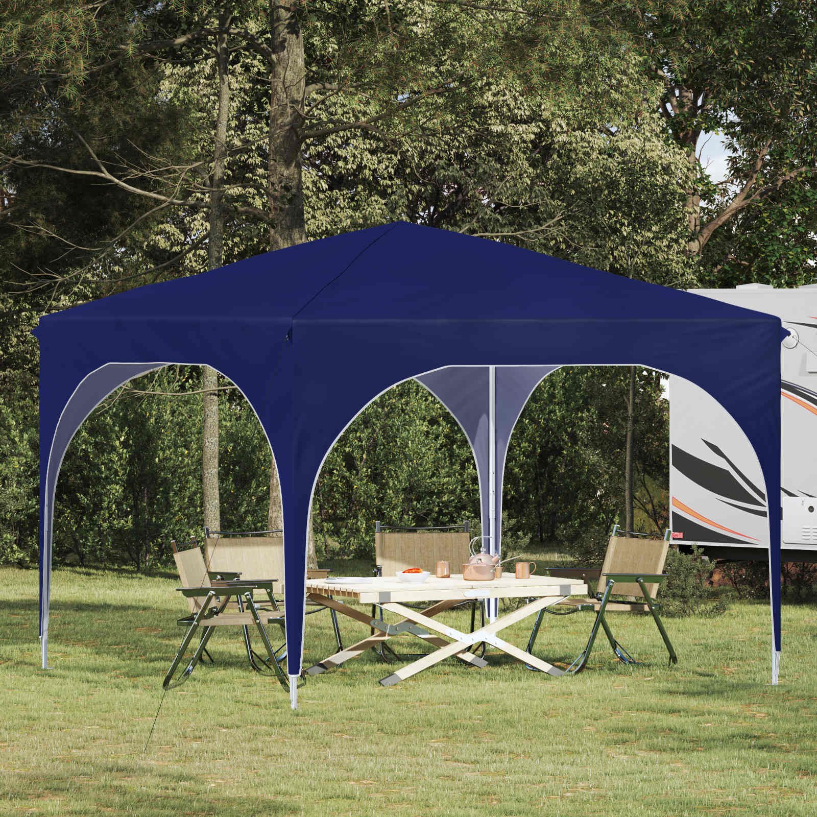Pop-Up Partyzelt 290 X 290 X 245 Cm