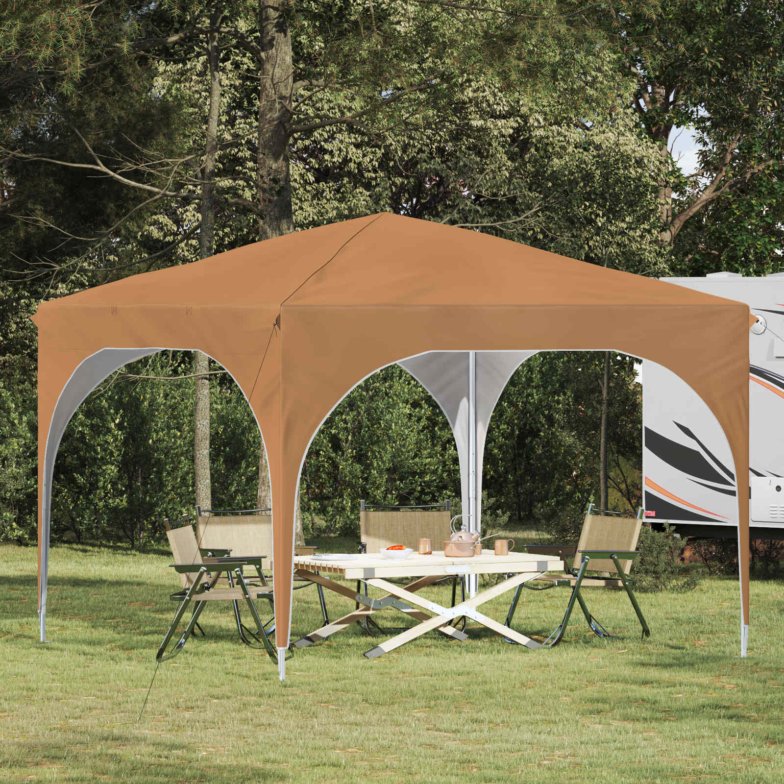 Pop-Up Partyzelt 290 X 290 X 245 Cm