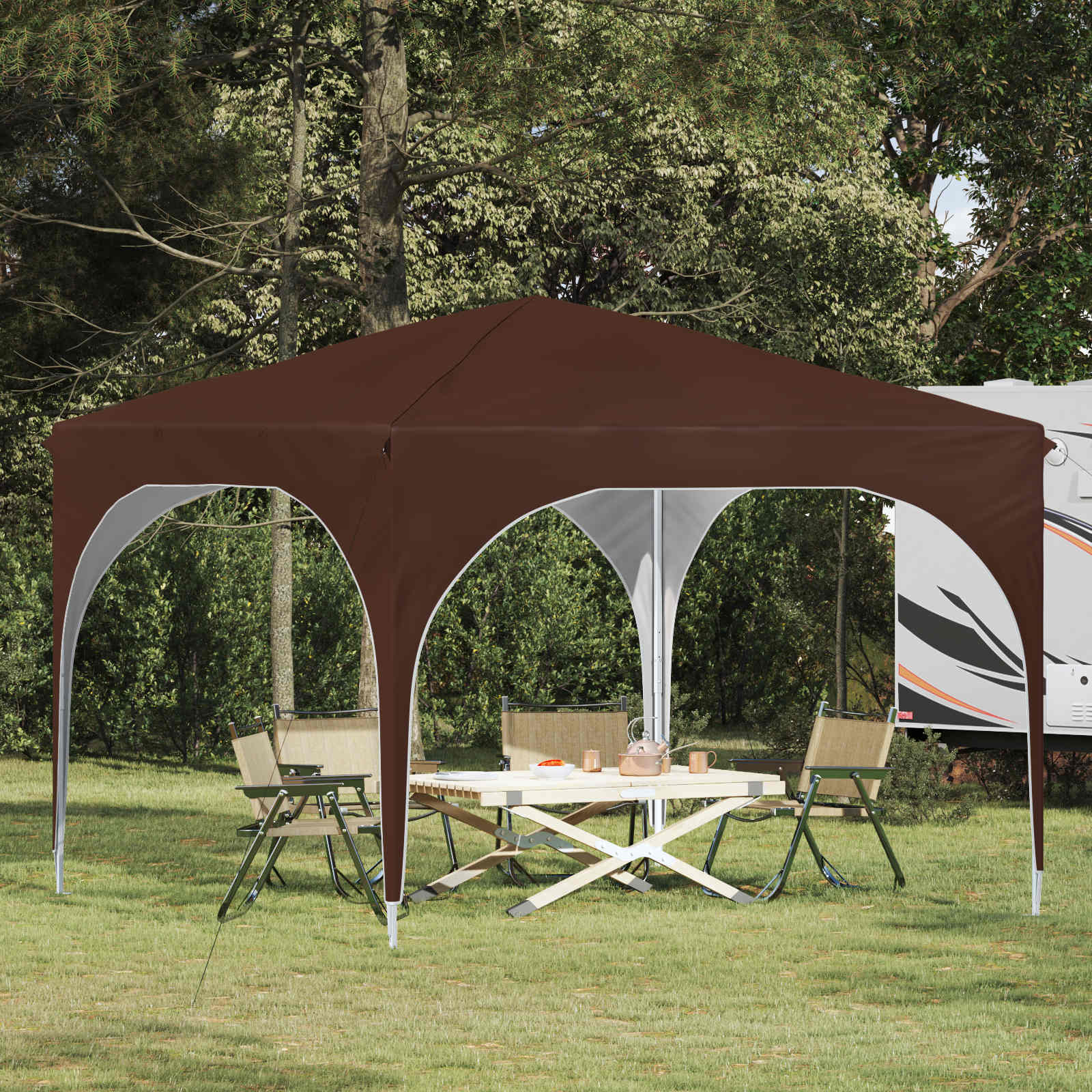 Pop-Up Partyzelt 290 X 290 X 245 Cm