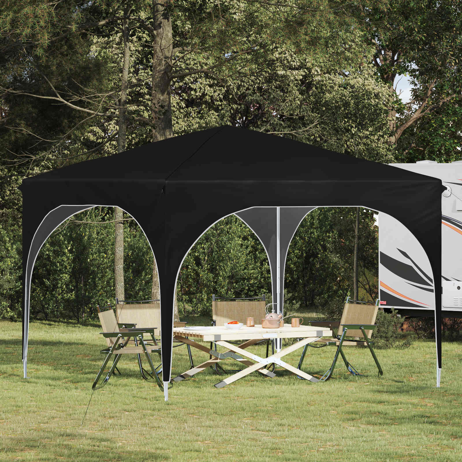 Pop-Up Partyzelt 290 X 290 X 245 Cm