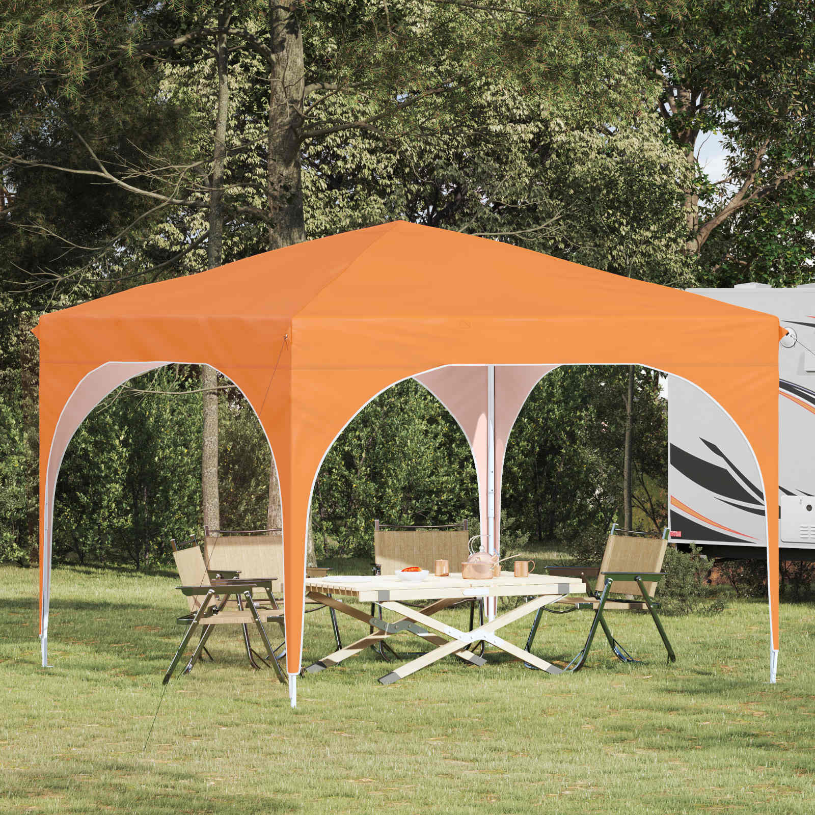 Pop-Up Partyzelt 290 X 290 X 245 Cm
