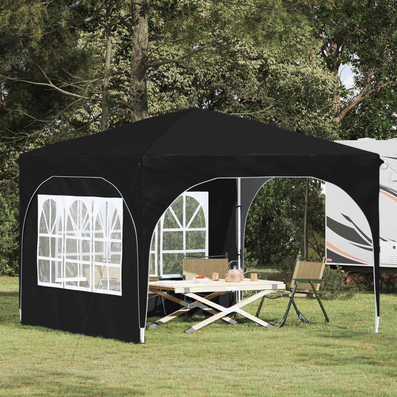 Pop-Up Partyzelt 290 X 290 X 245 Cm