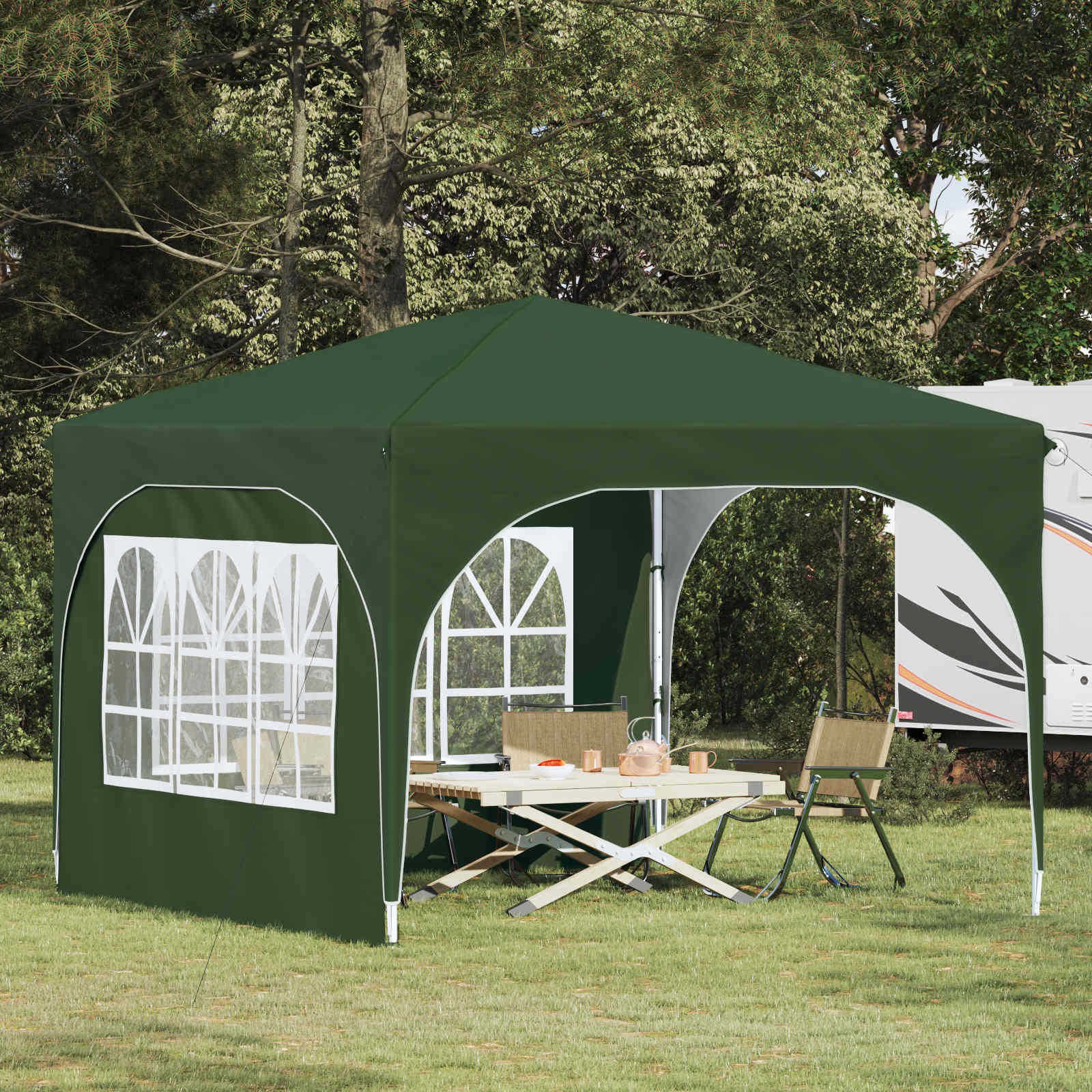 Pop-Up Partyzelt 290 X 290 X 245 Cm