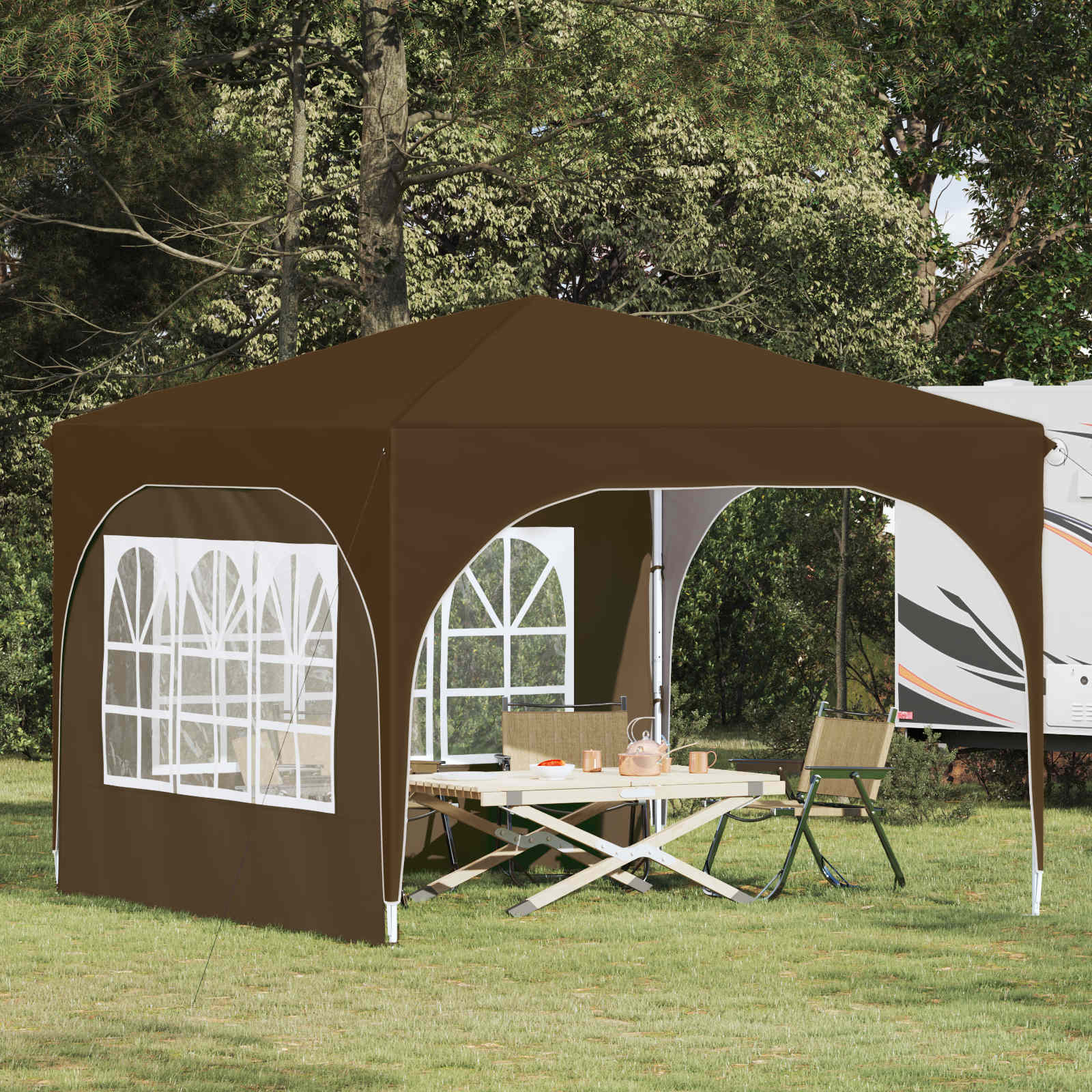 Pop-Up Partyzelt 290 X 290 X 245 Cm