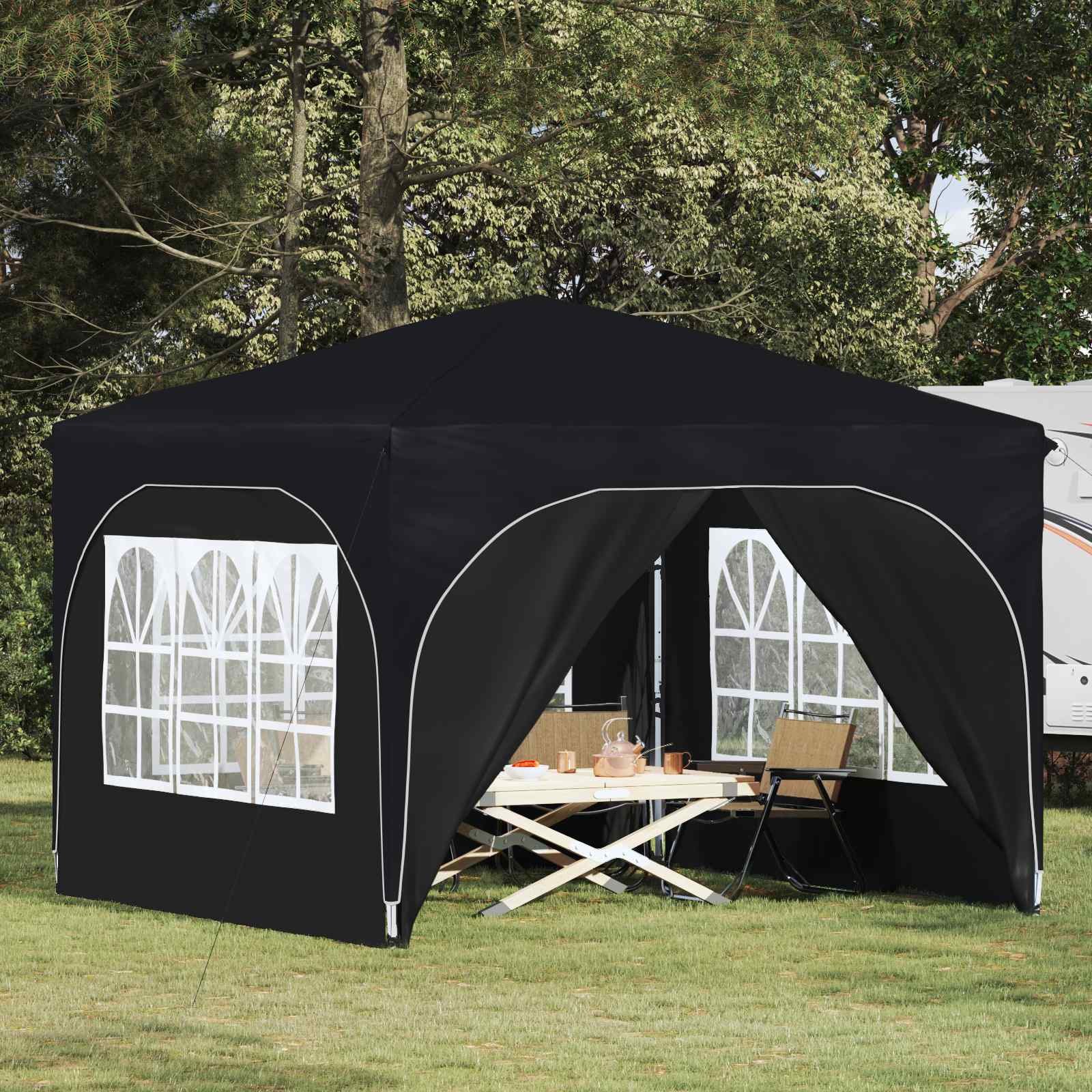 Pop-Up Partyzelt 290 X 290 X 245 Cm