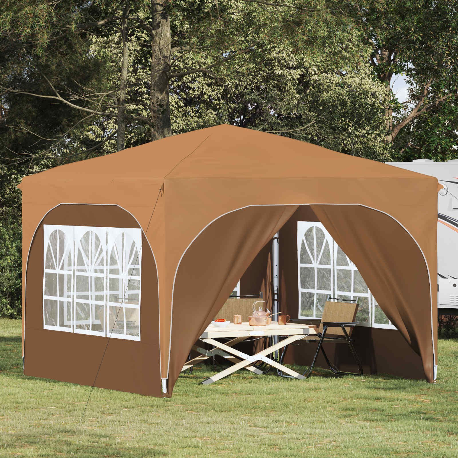 Pop-Up Partyzelt 290 X 290 X 245 Cm
